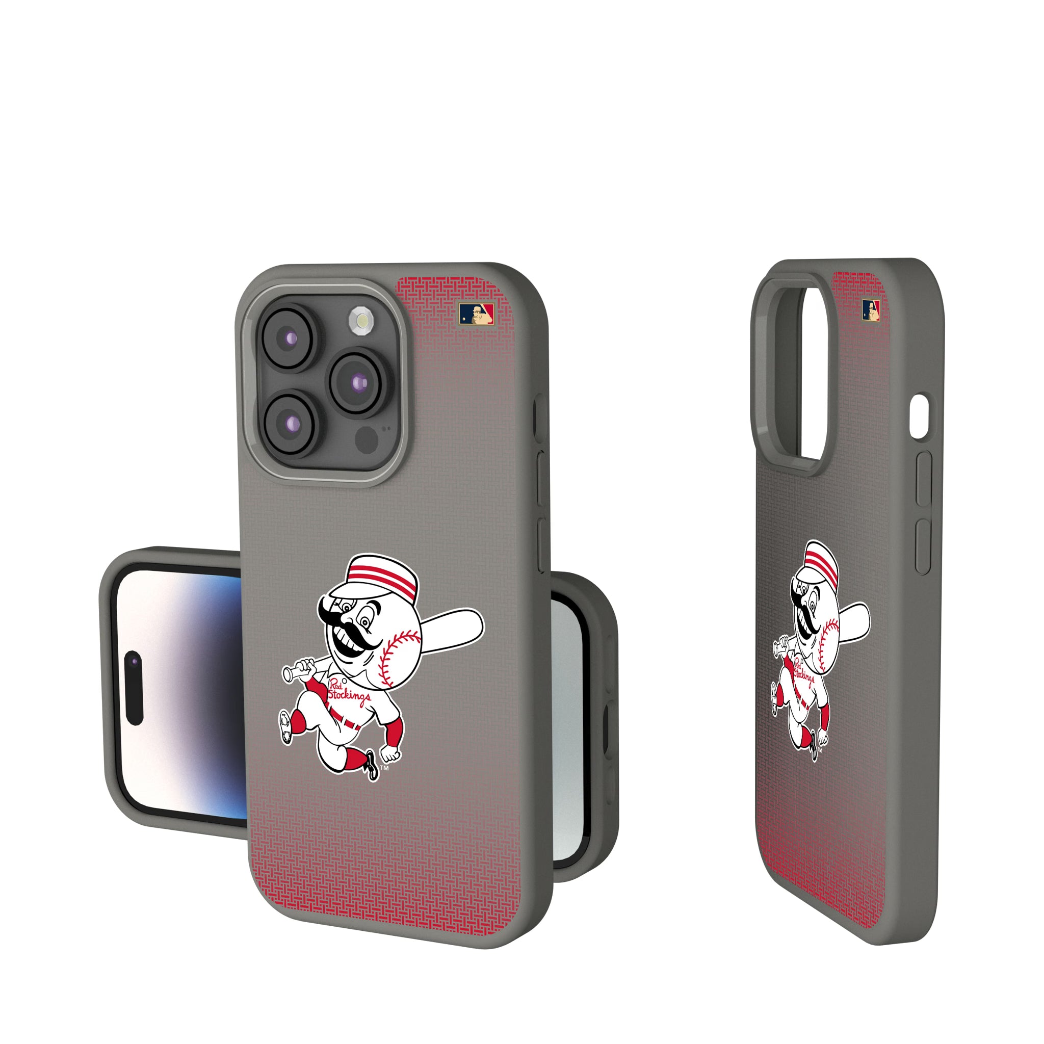 Cincinnati Reds 1953-1967 - Cooperstown Collection Linen iPhone Soft Touch Phone Case for Apple iPhone