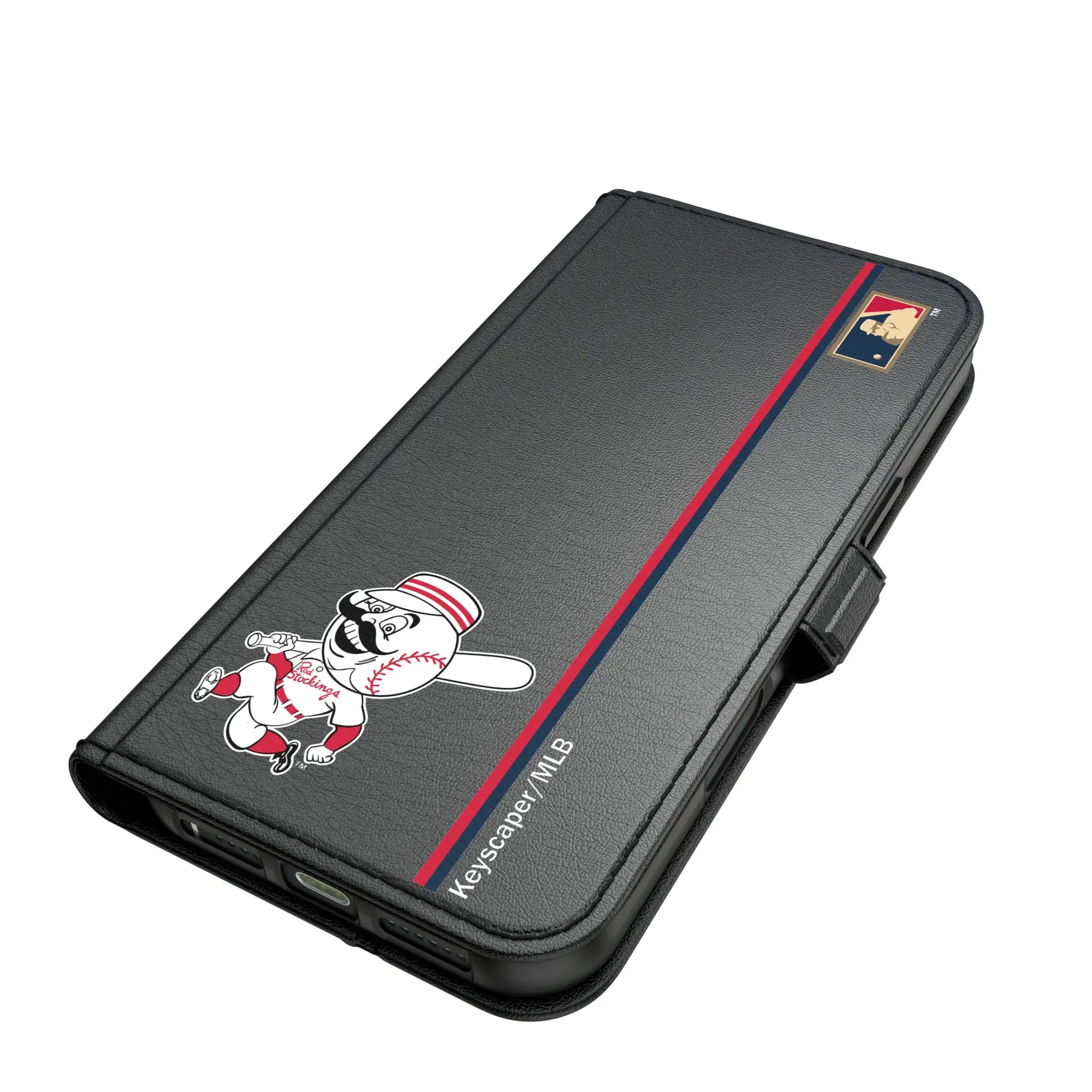 Cincinnati Reds 1953-1967 - Cooperstown Collection Sidebar iPhone Folio Phone Case for Apple iPhone#Device_iPhone 17 Pro Max