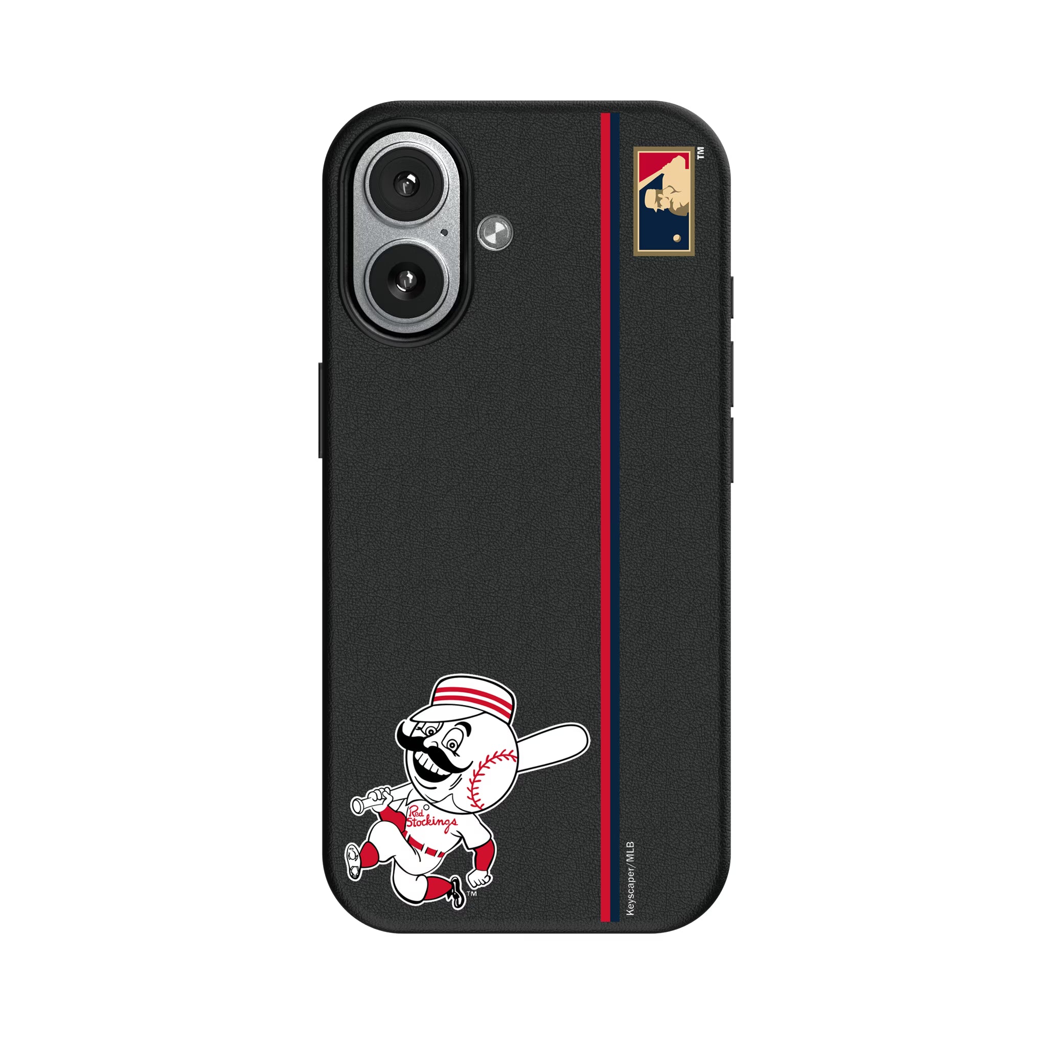 Cincinnati Reds 1953-1967 - Cooperstown Collection Sidebar iPhone MagSafe Compatible Phone Case for Apple iPhone#Device_iPhone 17