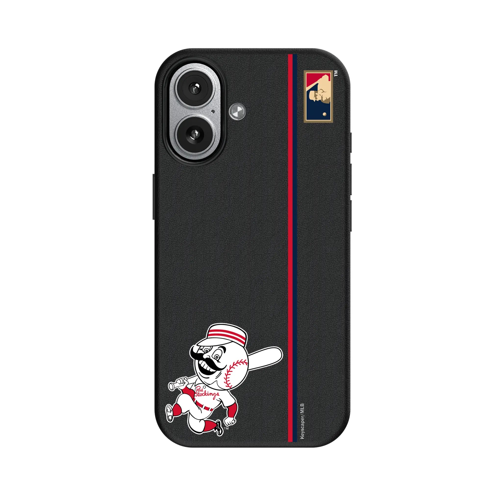 Cincinnati Reds 1953-1967 - Cooperstown Collection Sidebar iPhone MagSafe Compatible Phone Case for Apple iPhone#Device_iPhone 17