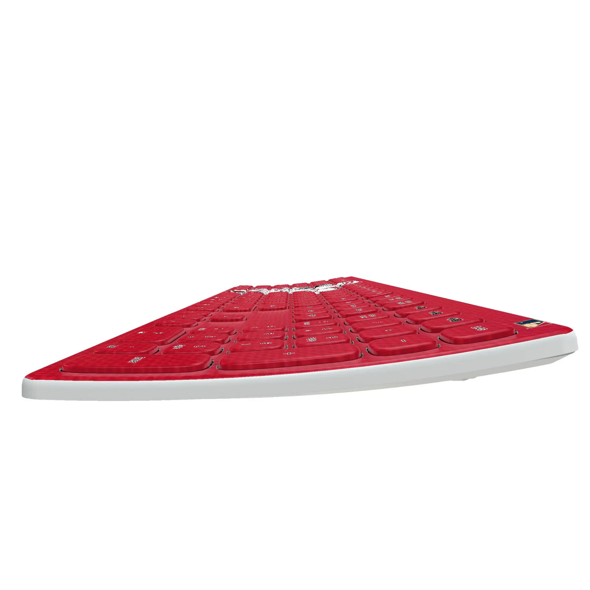 Cincinnati Reds 1953-1967 - Cooperstown Collection Solid KKB605 Curved Wireless Keyboard