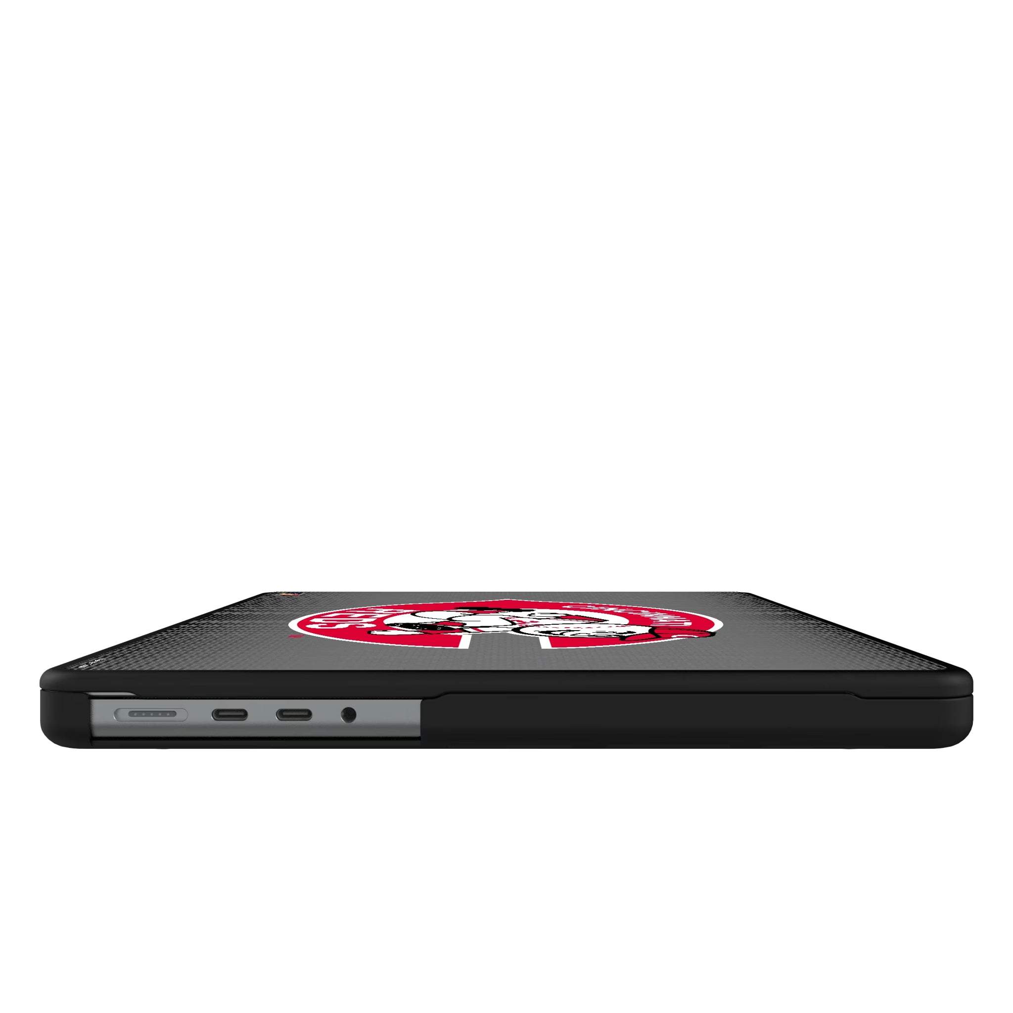 Cincinnati Reds 1974-1992 - Cooperstown Collection Linen MacBook Laptop Case for Apple MacBook#Device_MacBook Pro (14-inch, 2021) / MacBook Pro (14-inch, 2023) / MacBook Pro (14-inch, 2024)