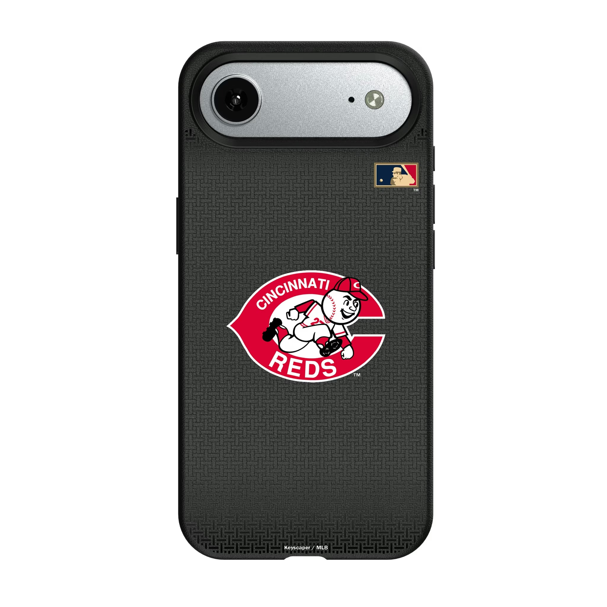 Cincinnati Reds 1974-1992 - Cooperstown Collection Linen iPhone MagSafe Compatible Phone Case for Apple iPhone#Device_iPhone Air