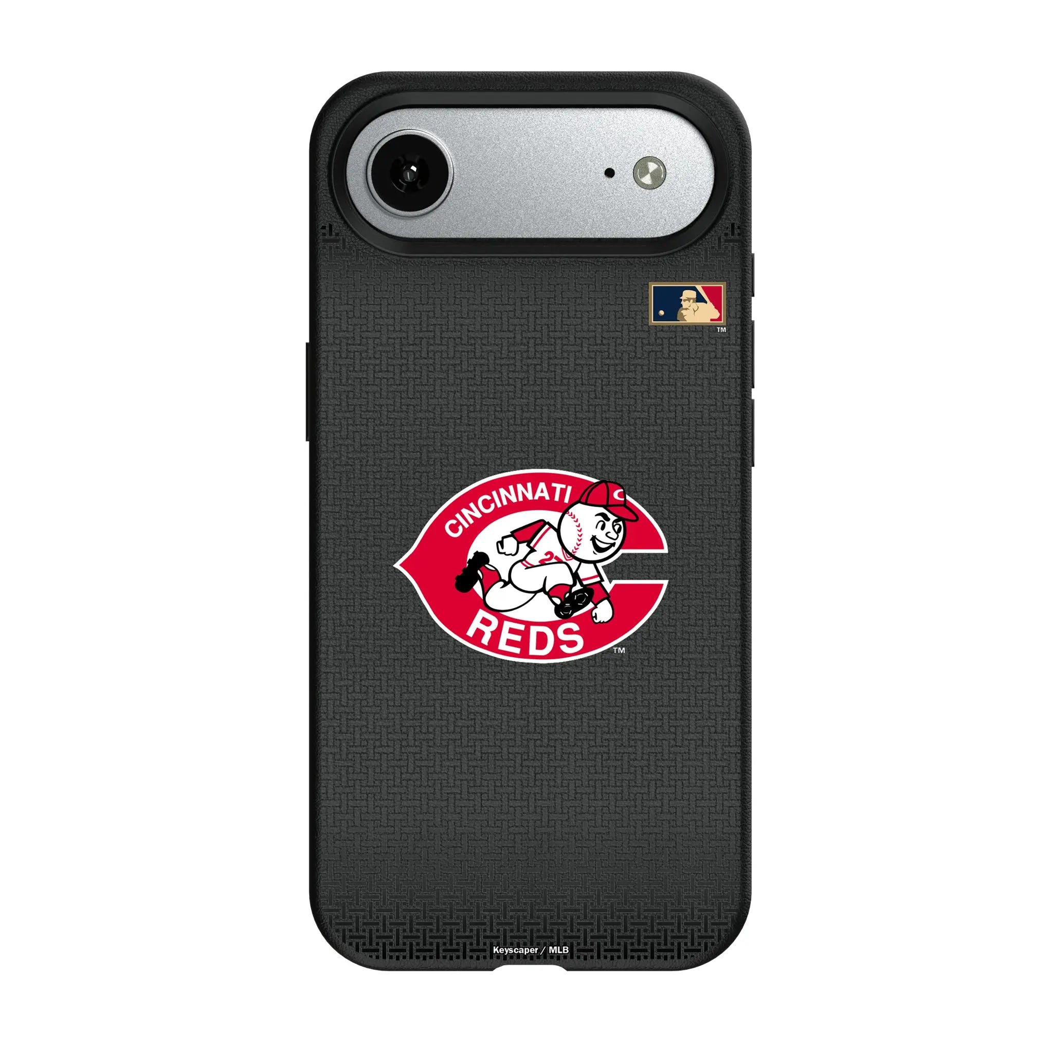 Cincinnati Reds 1974-1992 - Cooperstown Collection Linen iPhone MagSafe Compatible Phone Case for Apple iPhone#Device_iPhone Air