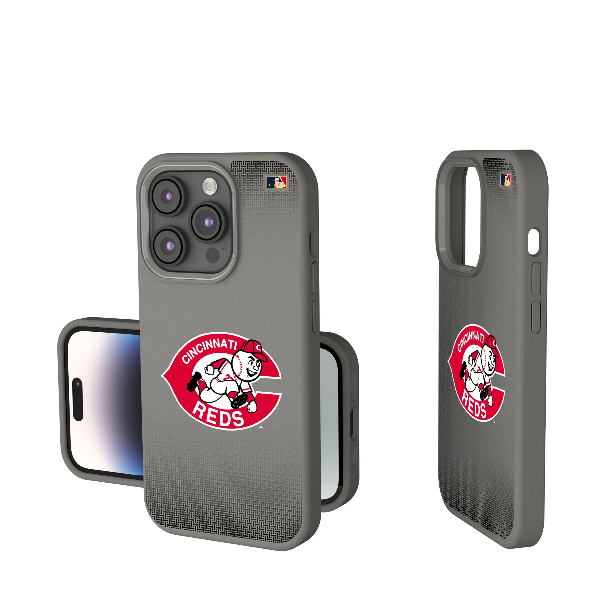 Cincinnati Reds 1974-1992 - Cooperstown Collection Linen iPhone Soft Touch Phone Case for Apple iPhone