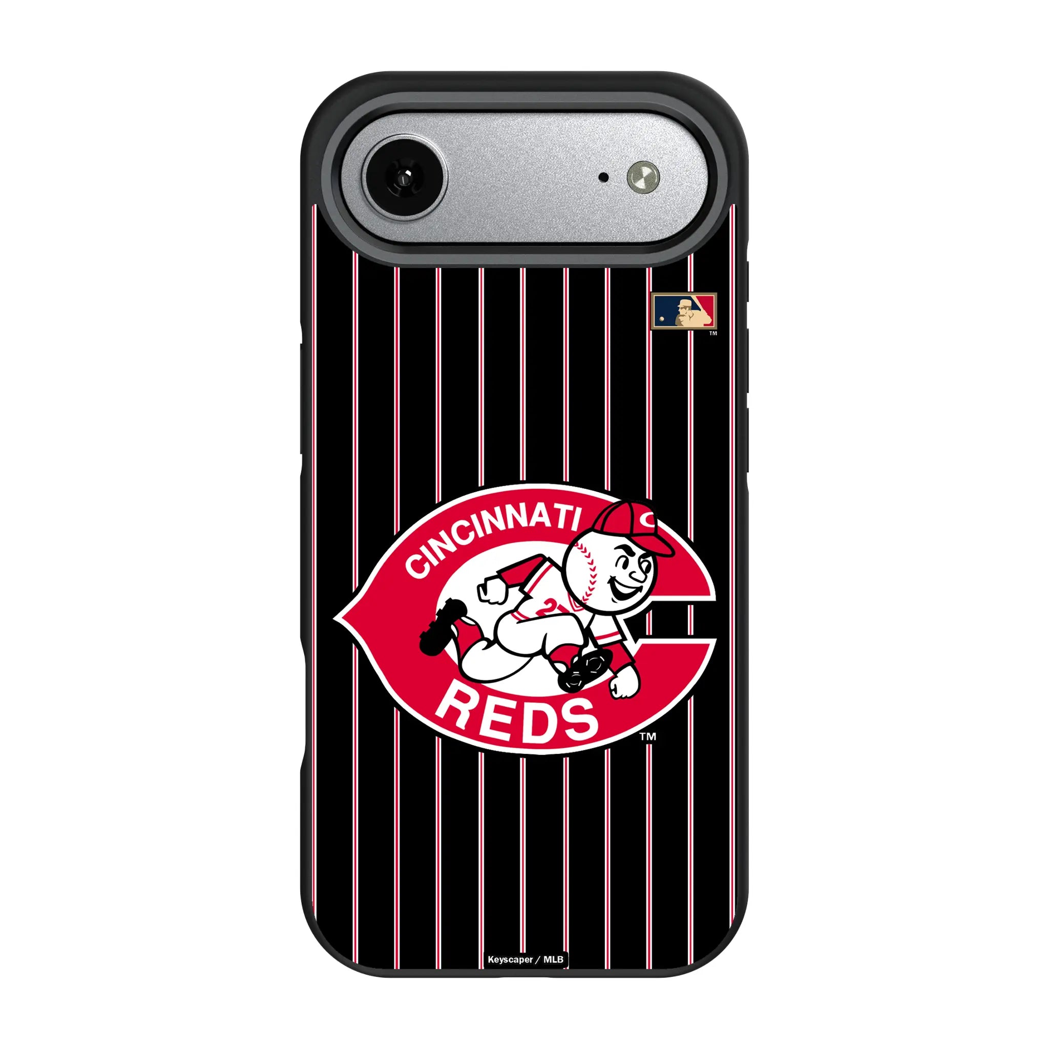 Cincinnati Reds 1974-1992 - Cooperstown Collection Pinstripe iPhone Bump Phone Case for Apple iPhone#Device_iPhone Air
