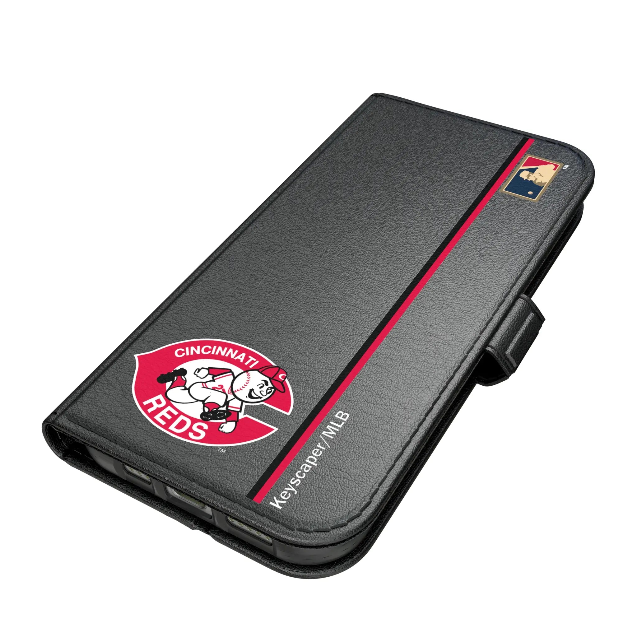 Cincinnati Reds 1974-1992 - Cooperstown Collection Sidebar iPhone Folio Phone Case for Apple iPhone#Device_iPhone 17