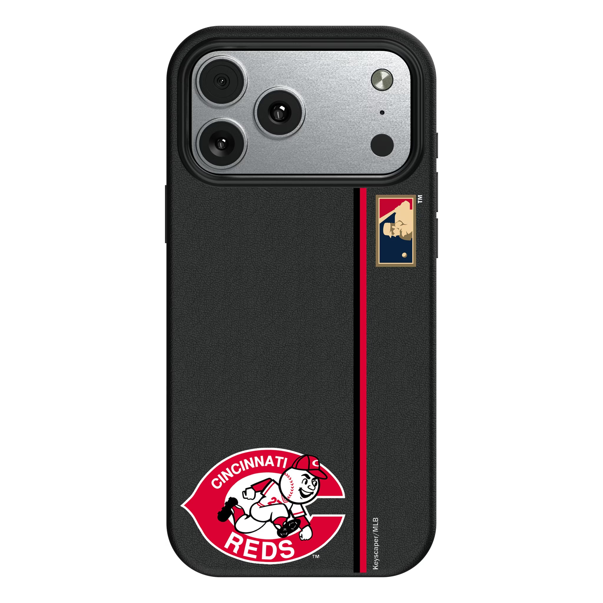 Cincinnati Reds 1974-1992 - Cooperstown Collection Sidebar iPhone MagSafe Compatible Phone Case for Apple iPhone#Device_iPhone 17 Pro Max