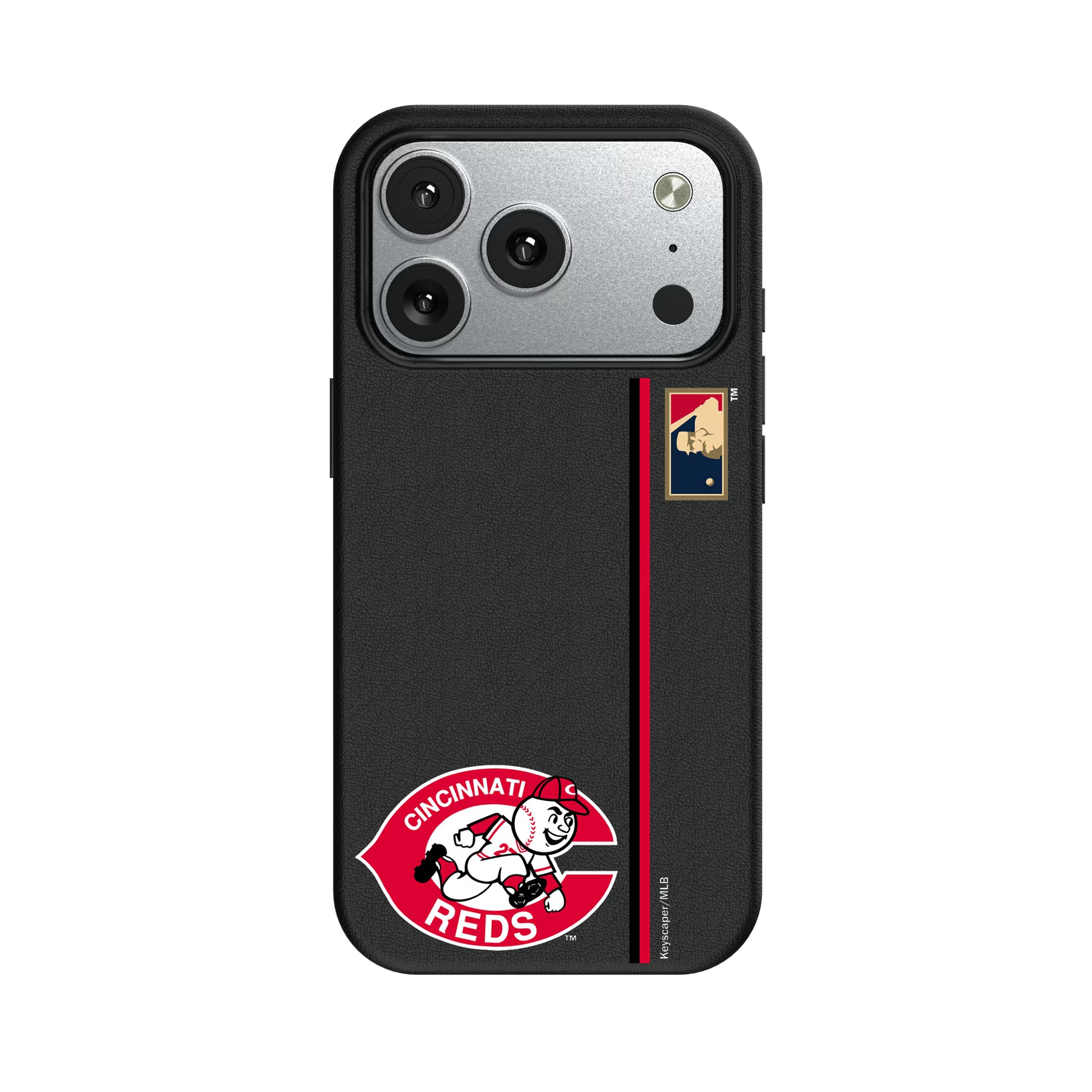 Cincinnati Reds 1974-1992 - Cooperstown Collection Sidebar iPhone MagSafe Compatible Phone Case for Apple iPhone#Device_iPhone 17 Pro