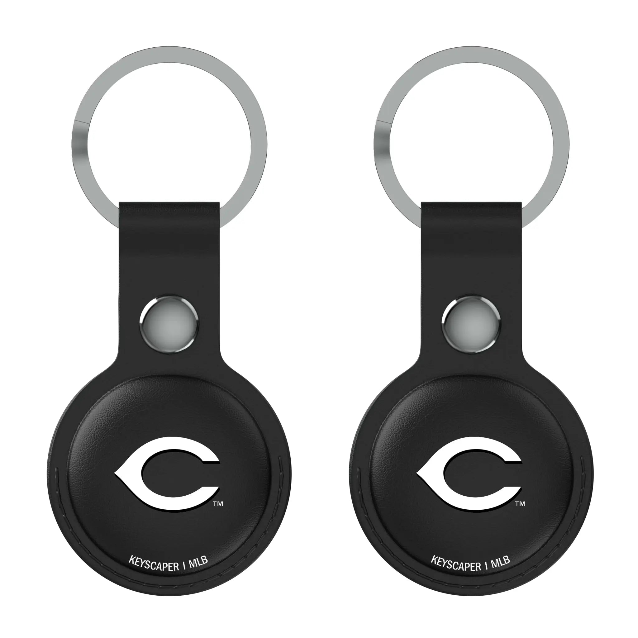 Cincinnati Reds Insignia AirTag Black Airtag Holder 2-Pack