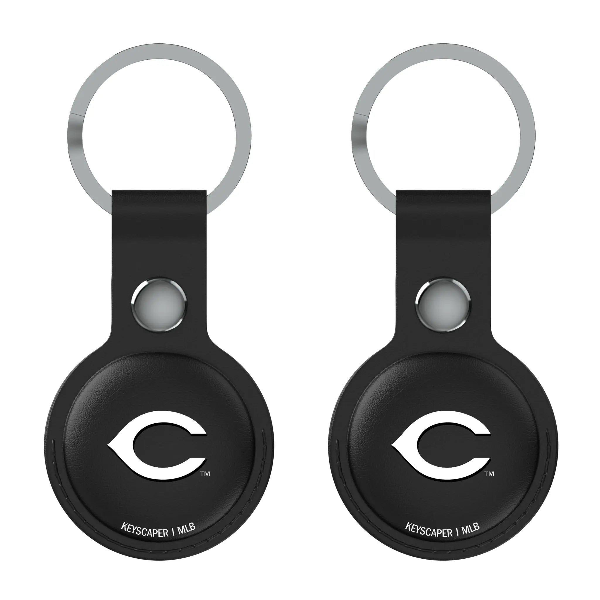 Cincinnati Reds Insignia AirTag Black Airtag Holder 2-Pack