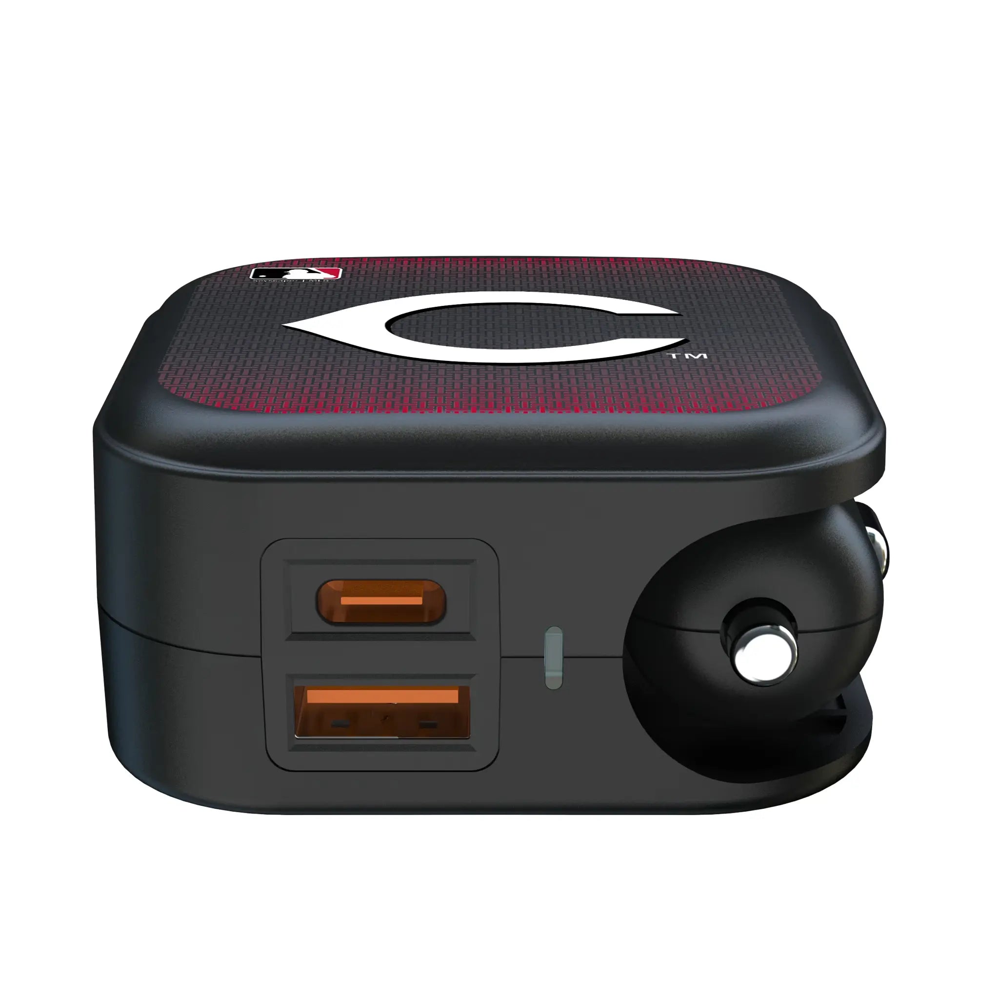 Cincinnati Reds Linen 2 in 1 USB A/C Charger