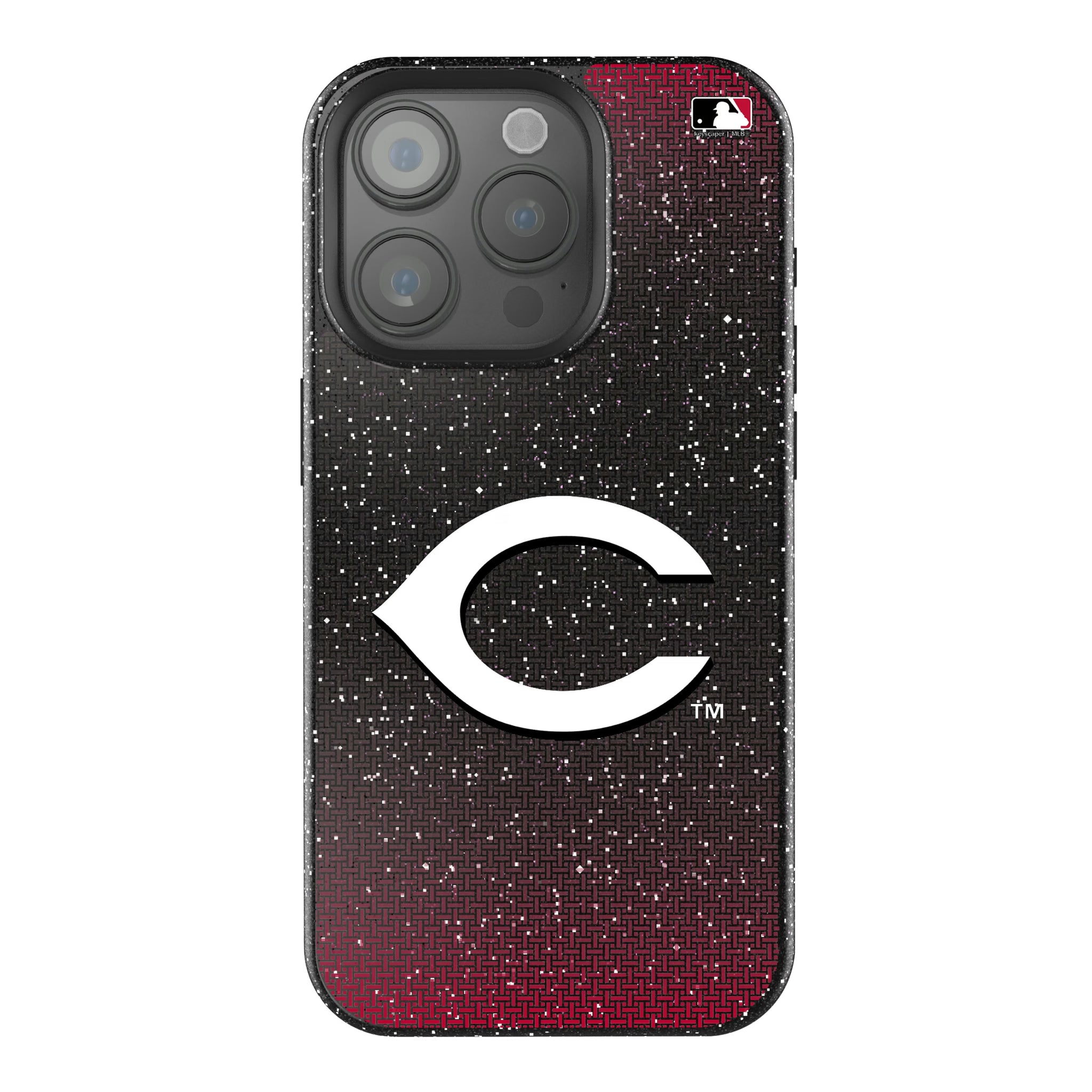 Cincinnati Reds Linen iPhone Bling Phone Case for Apple iPhone
