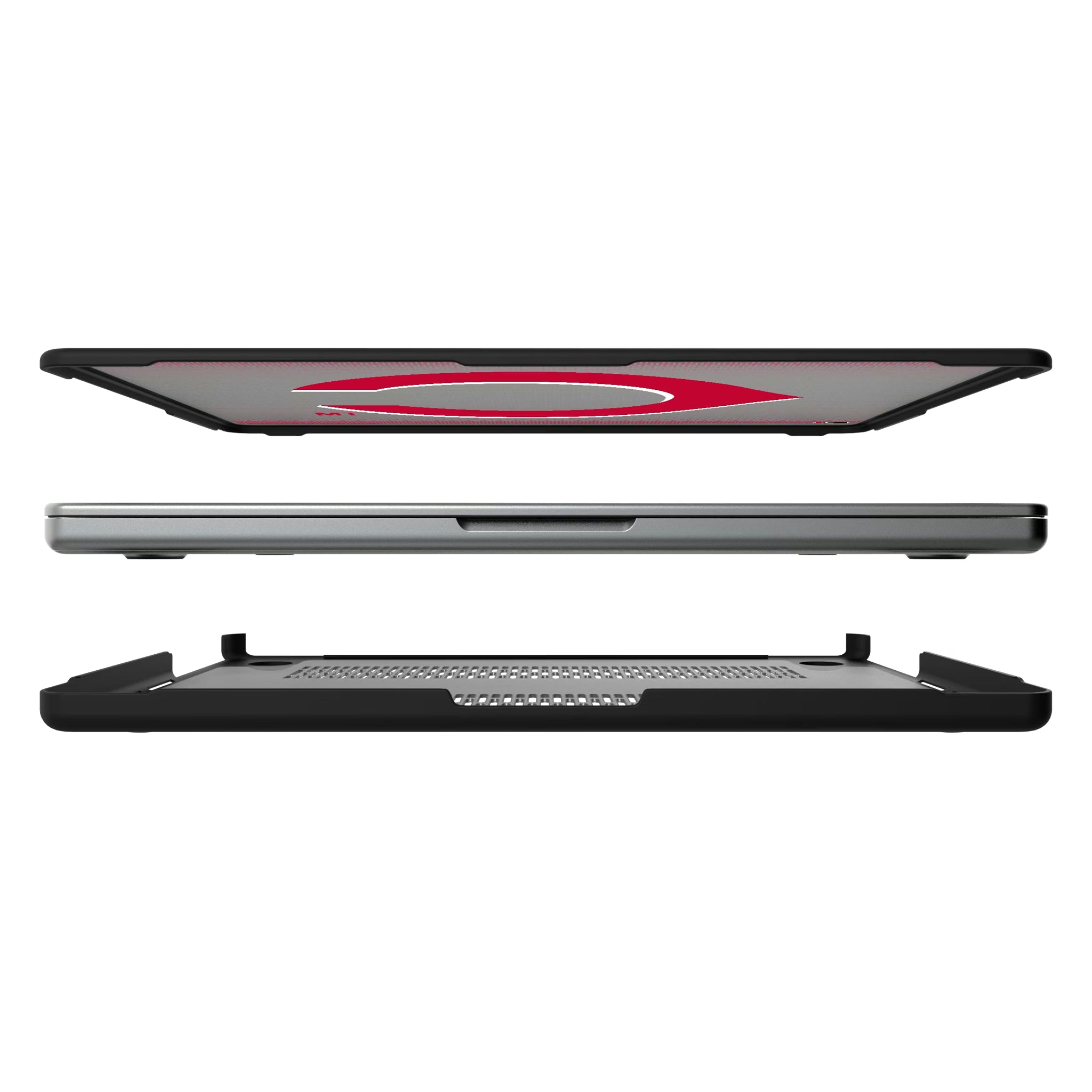 Cincinnati Reds Linen MacBook Laptop Case for Apple MacBook#Device_MacBook Pro (14-inch, 2021) / MacBook Pro (14-inch, 2023) / MacBook Pro (14-inch, 2024)