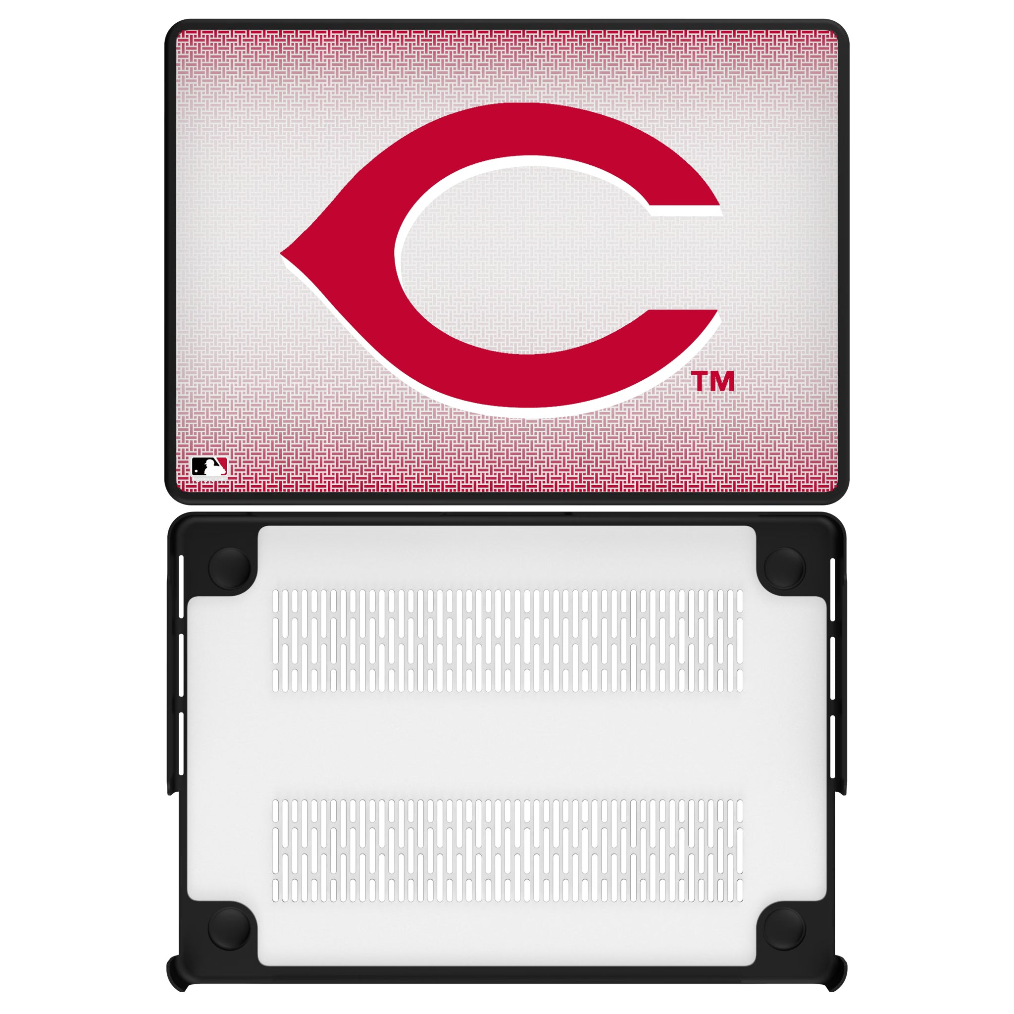 Cincinnati Reds Linen MacBook Laptop Case for Apple MacBook#Device_MacBook Pro (14-inch, 2021) / MacBook Pro (14-inch, 2023) / MacBook Pro (14-inch, 2024)