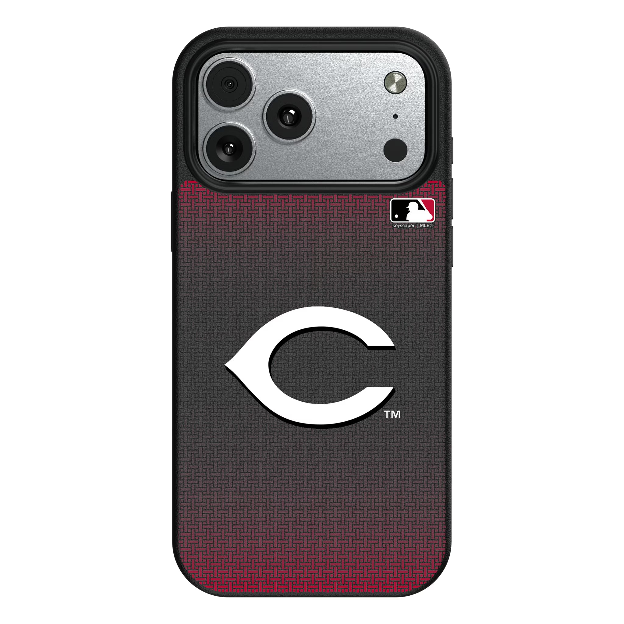 Cincinnati Reds Linen iPhone MagSafe Compatible Phone Case for Apple iPhone#Device_iPhone 17 Pro Max