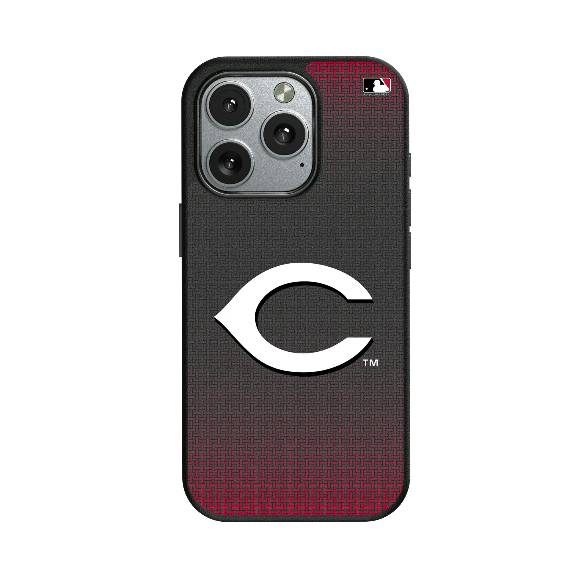 Cincinnati Reds Linen iPhone MagSafe Compatible Phone Case for Apple iPhone