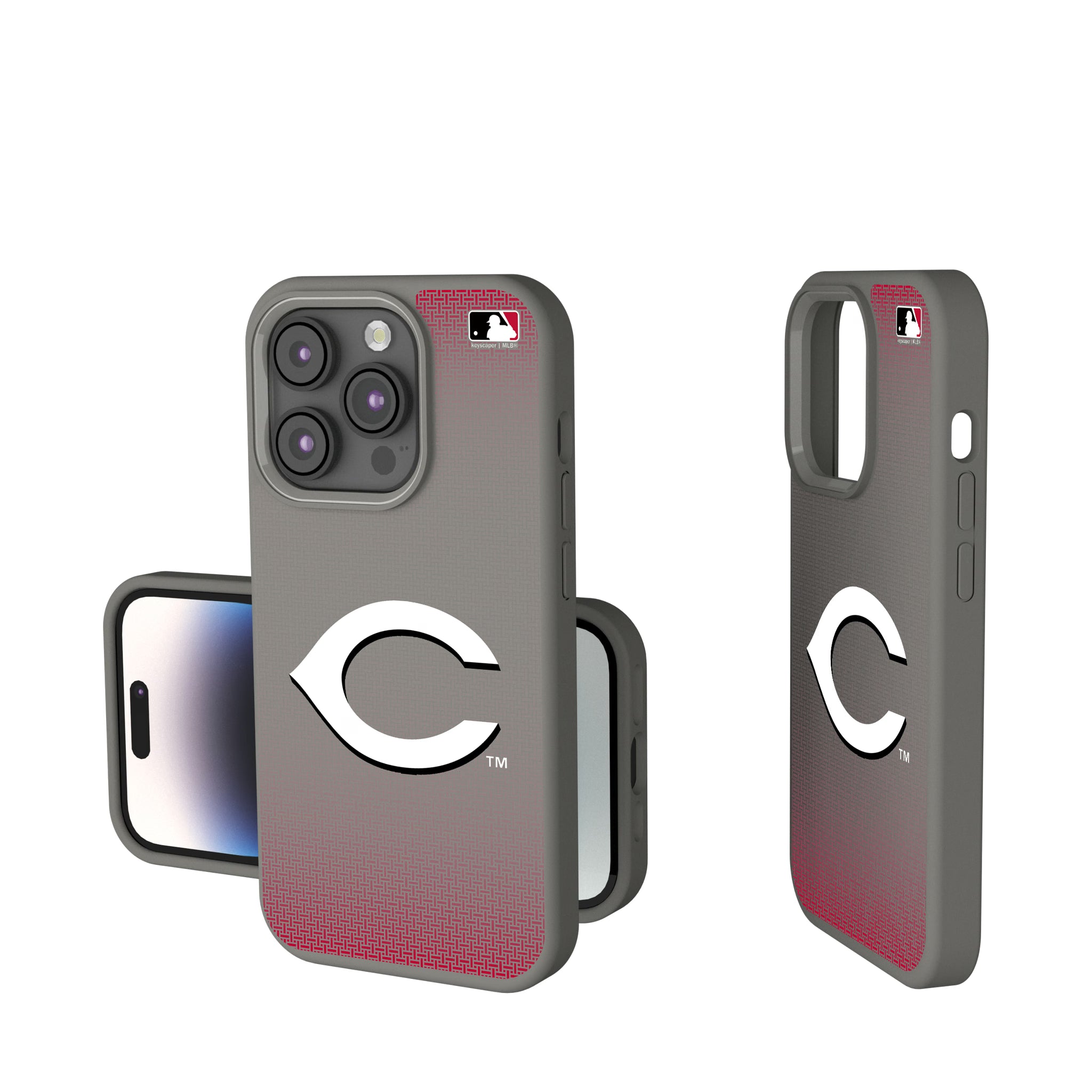 Cincinnati Reds Linen iPhone Soft Touch Phone Case for Apple iPhone