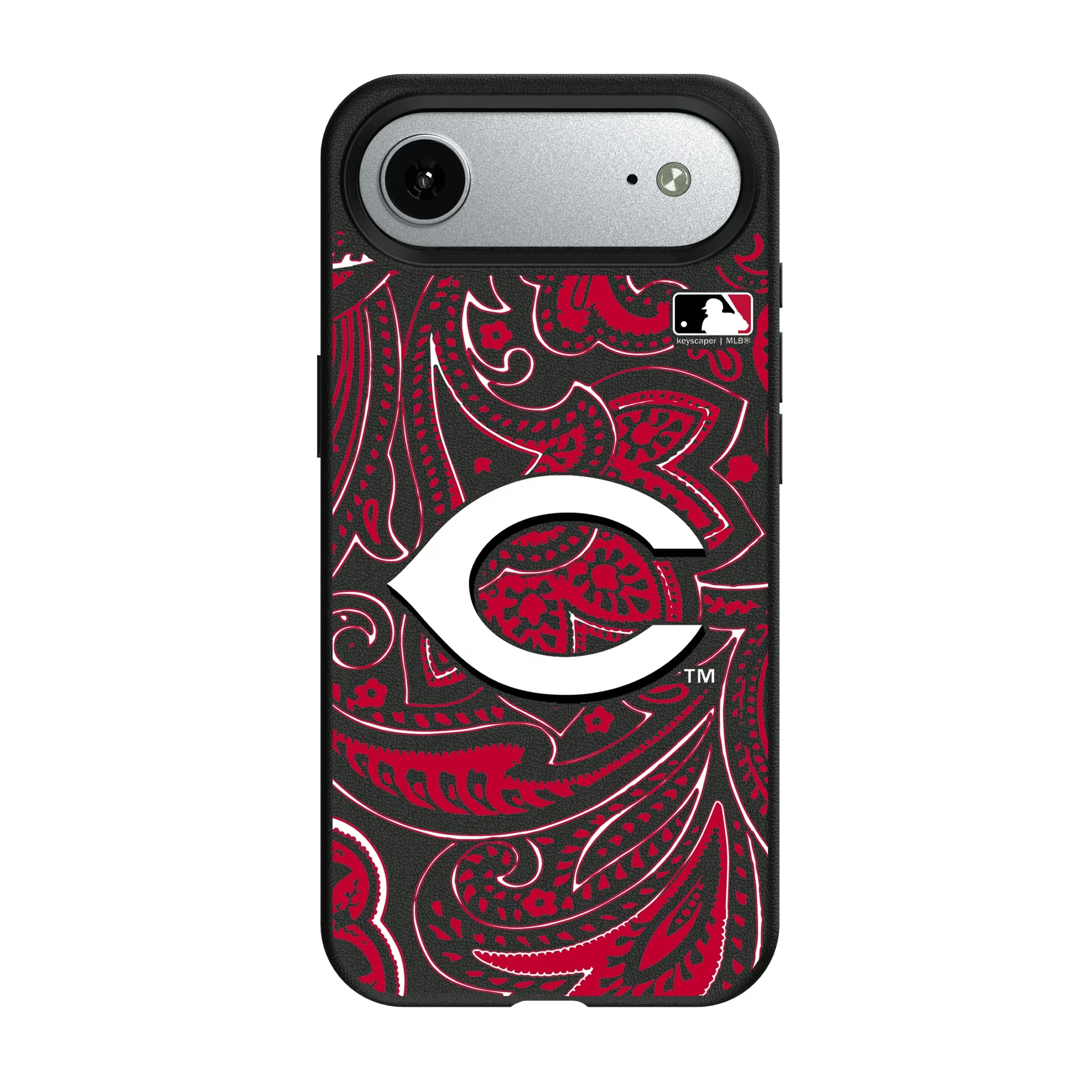 Cincinnati Reds Paisley iPhone MagSafe Compatible Phone Case for Apple iPhone#Device_iPhone Air