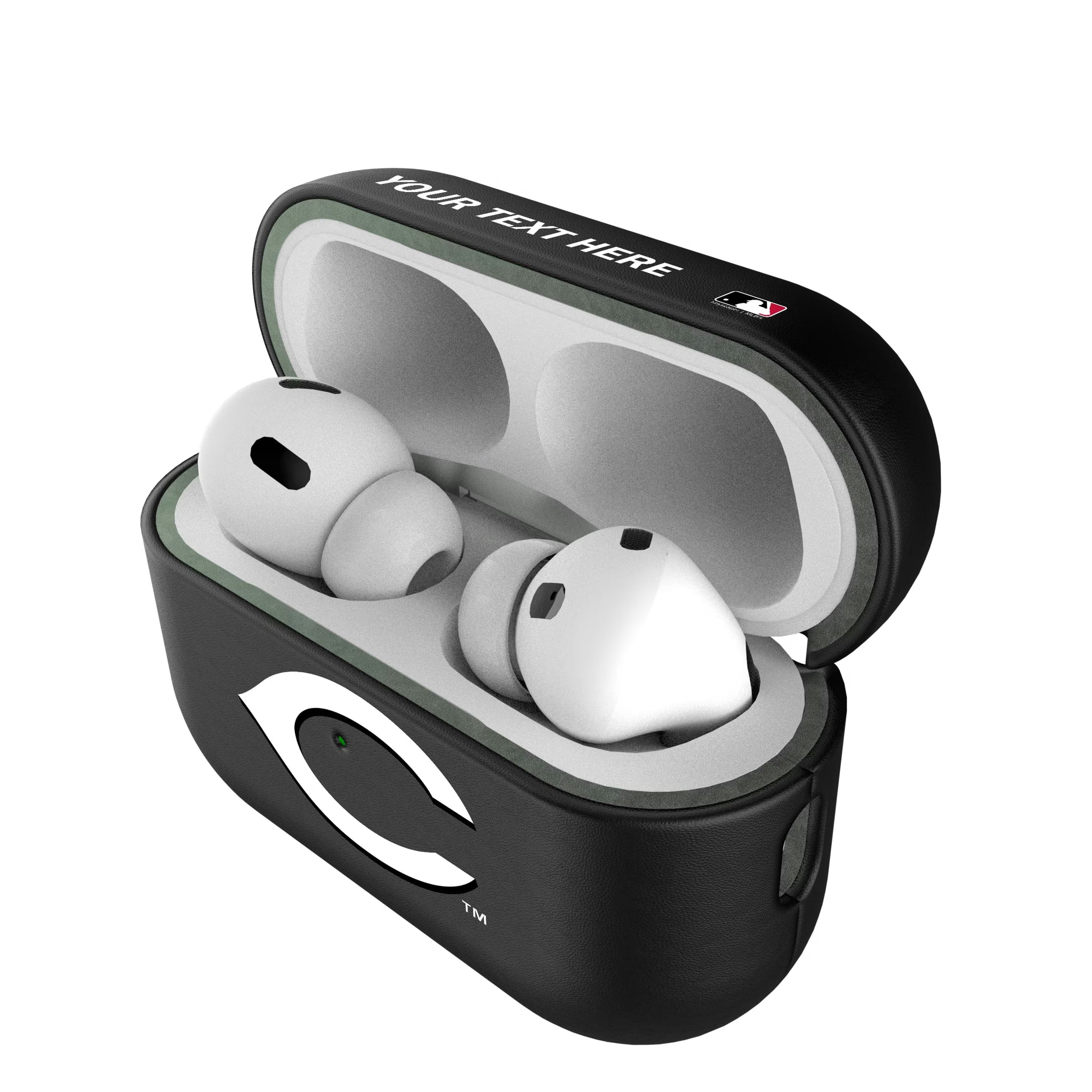 Cincinnati Reds Personalized Insignia AirPods AirPod Case Cover#Device_AirPods Pro 2nd Gen