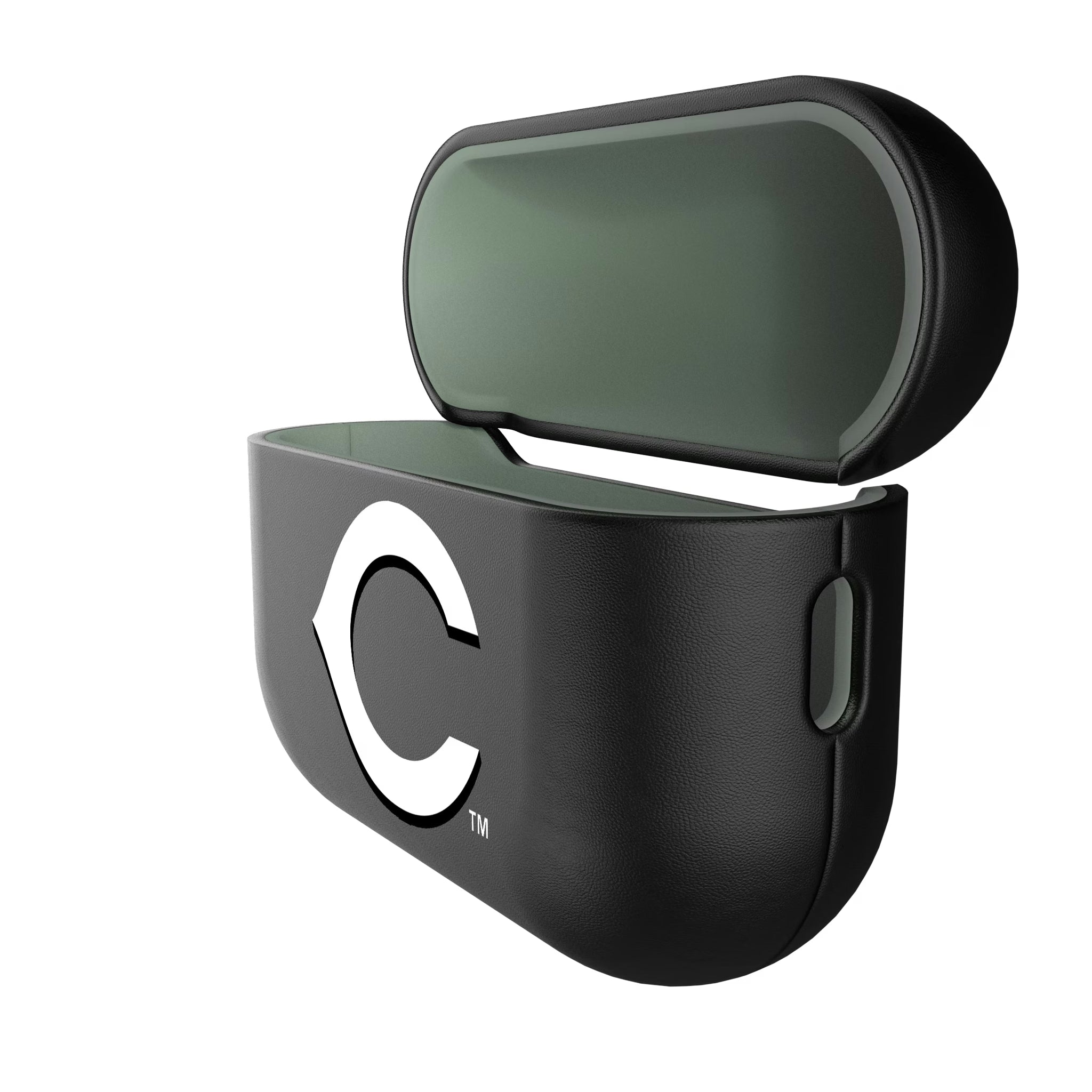 Cincinnati Reds Personalized Insignia AirPods AirPod Case Cover - Isometric View#Device_AirPods Pro 3