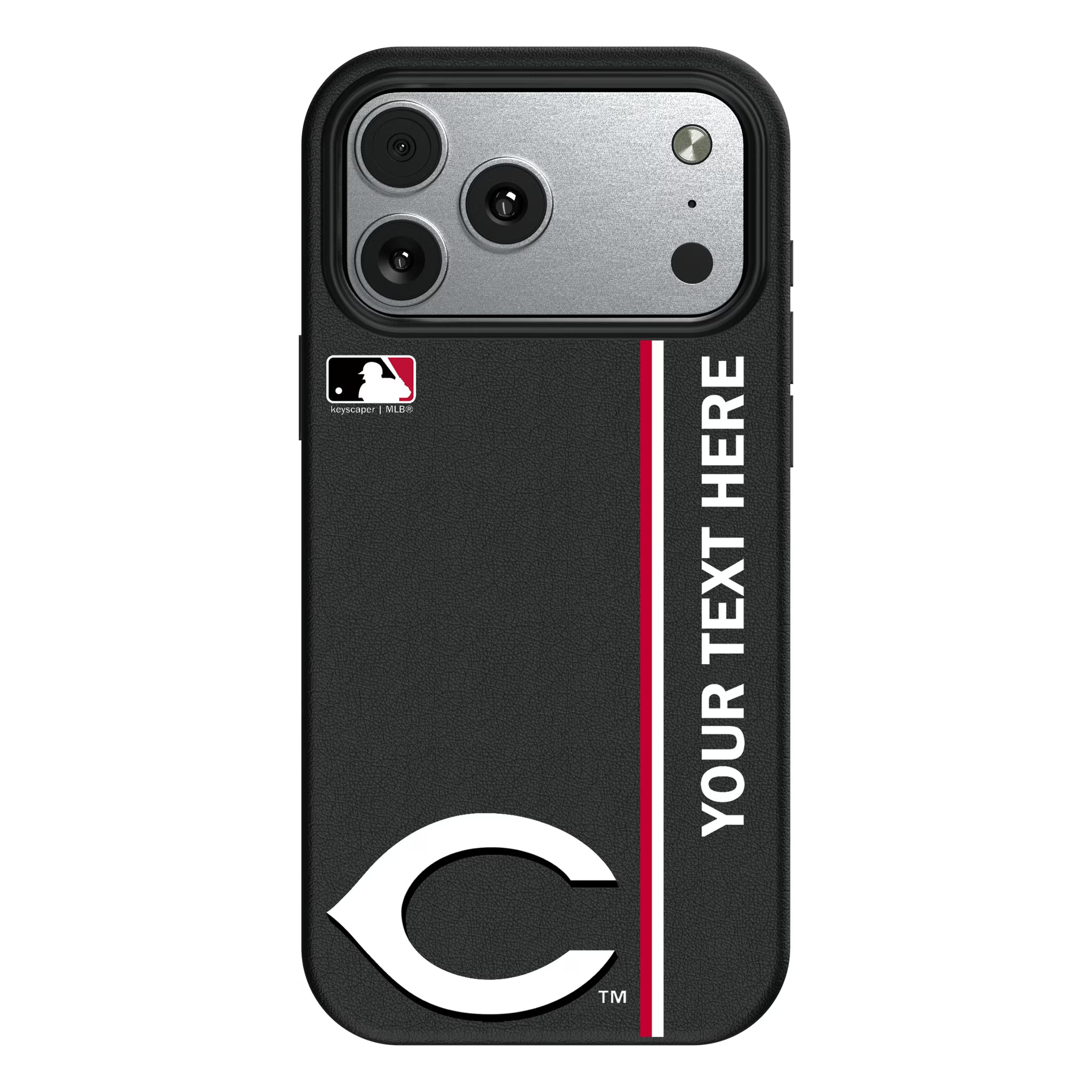 Cincinnati Reds Personalized Sidebard iPhone MagSafe Compatible Phone Case for Apple iPhone#Device_iPhone 17 Pro Max