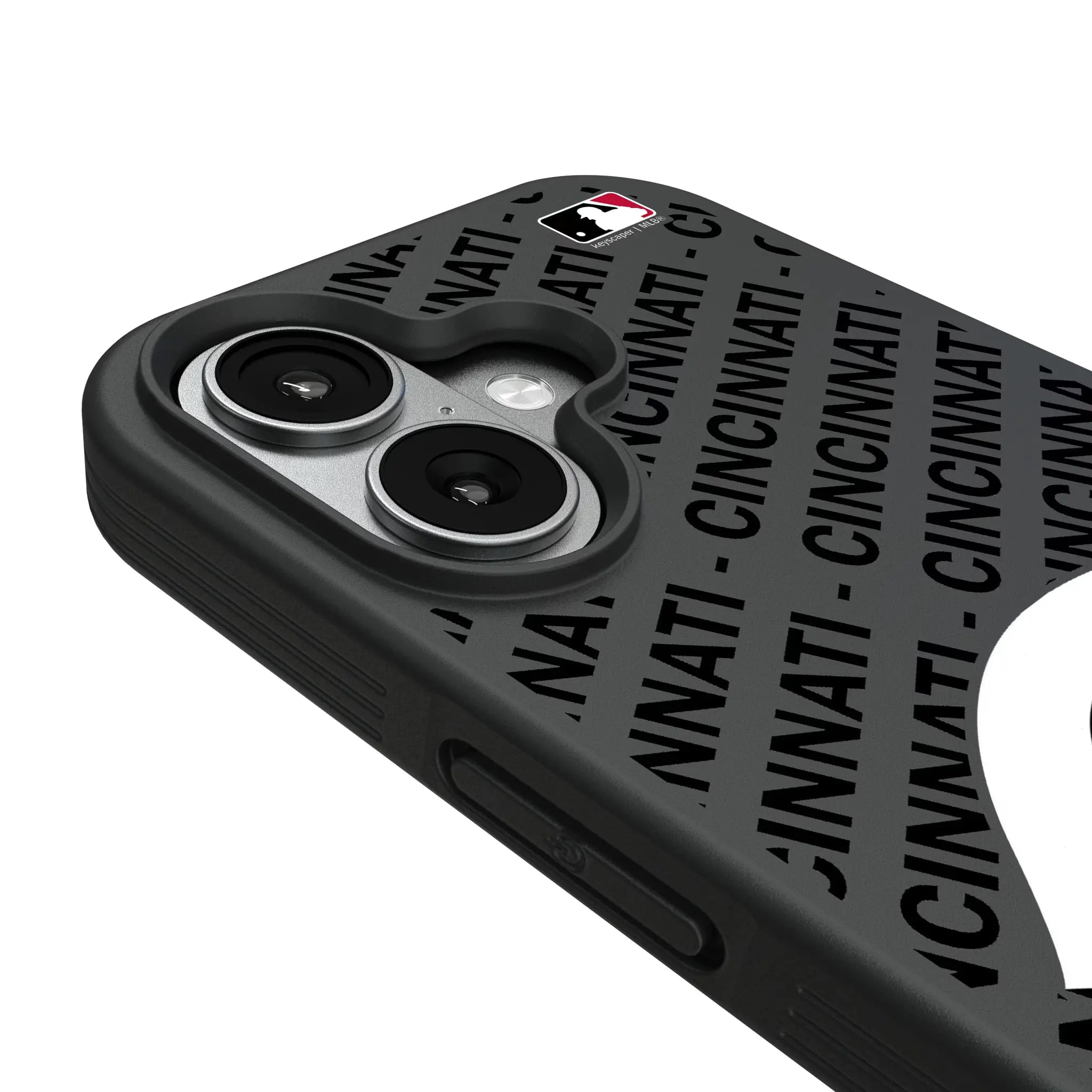 Cincinnati Reds Personalized Tilt iPhone Bump Phone Case for Apple iPhone - Detail#Device_iPhone 17