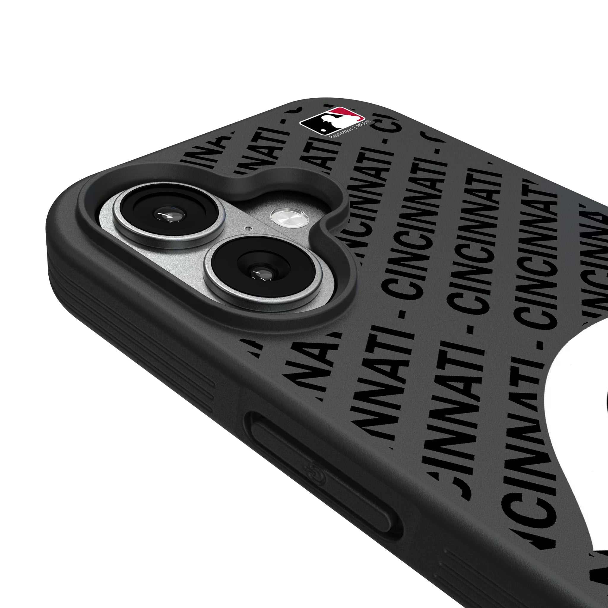 Cincinnati Reds Personalized Tilt iPhone Bump Phone Case for Apple iPhone - Detail#Device_iPhone 17