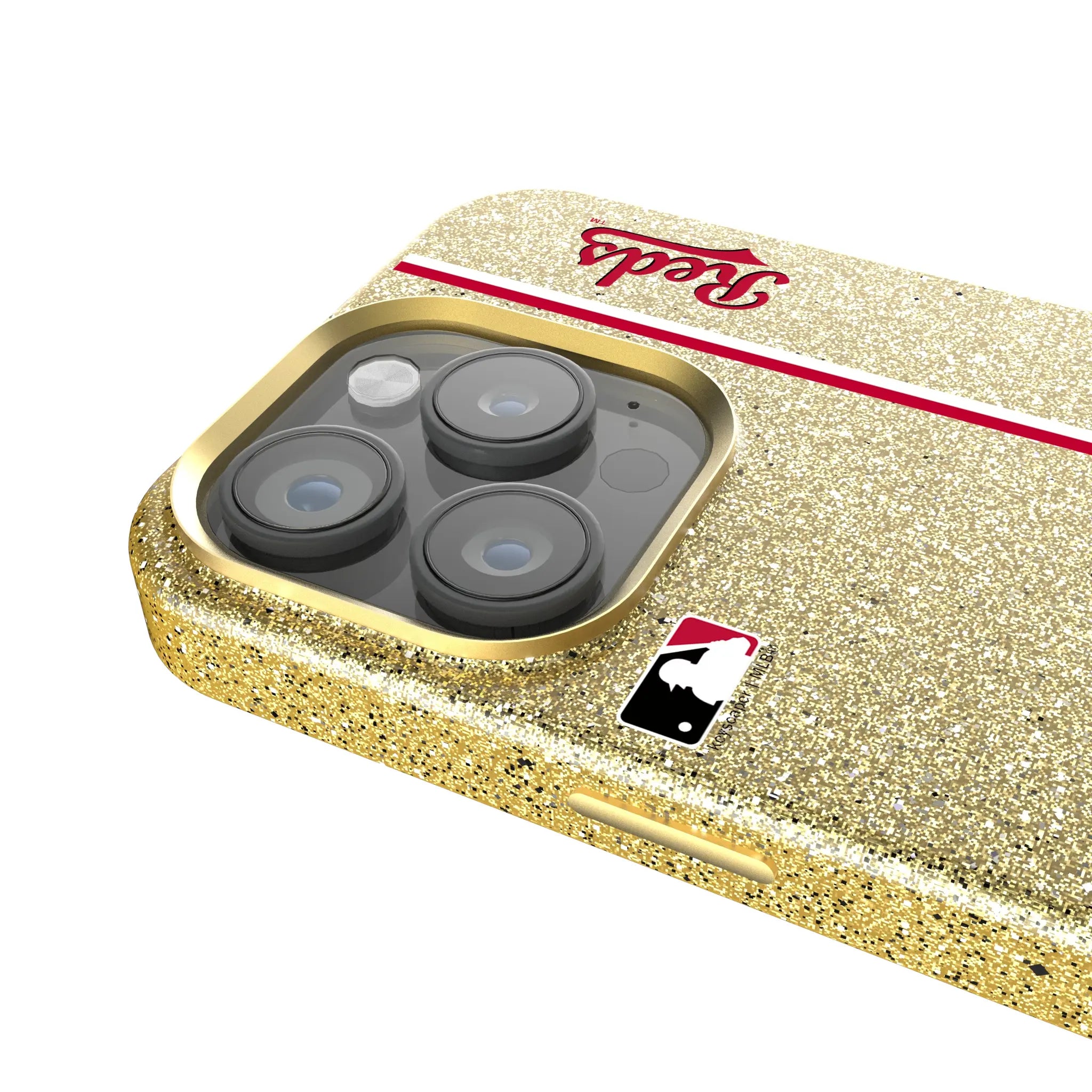 Cincinnati Reds Sidebar iPhone Bling Phone Case for Apple iPhone - Detail