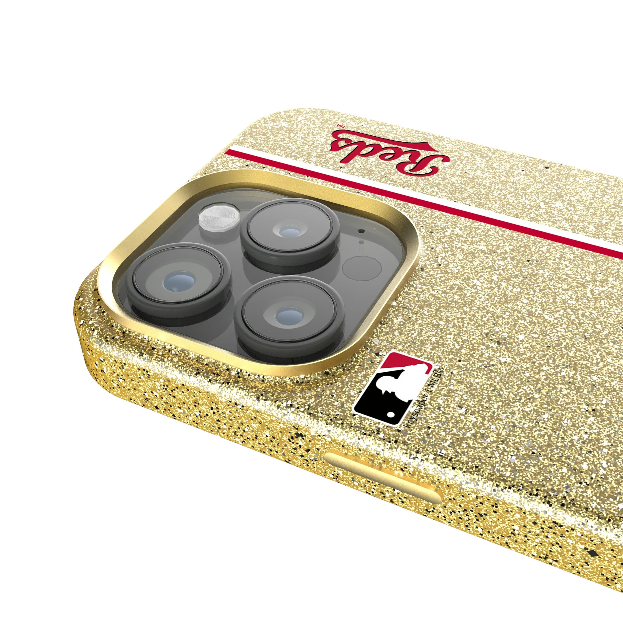 Cincinnati Reds Sidebar iPhone Bling Phone Case for Apple iPhone - Detail