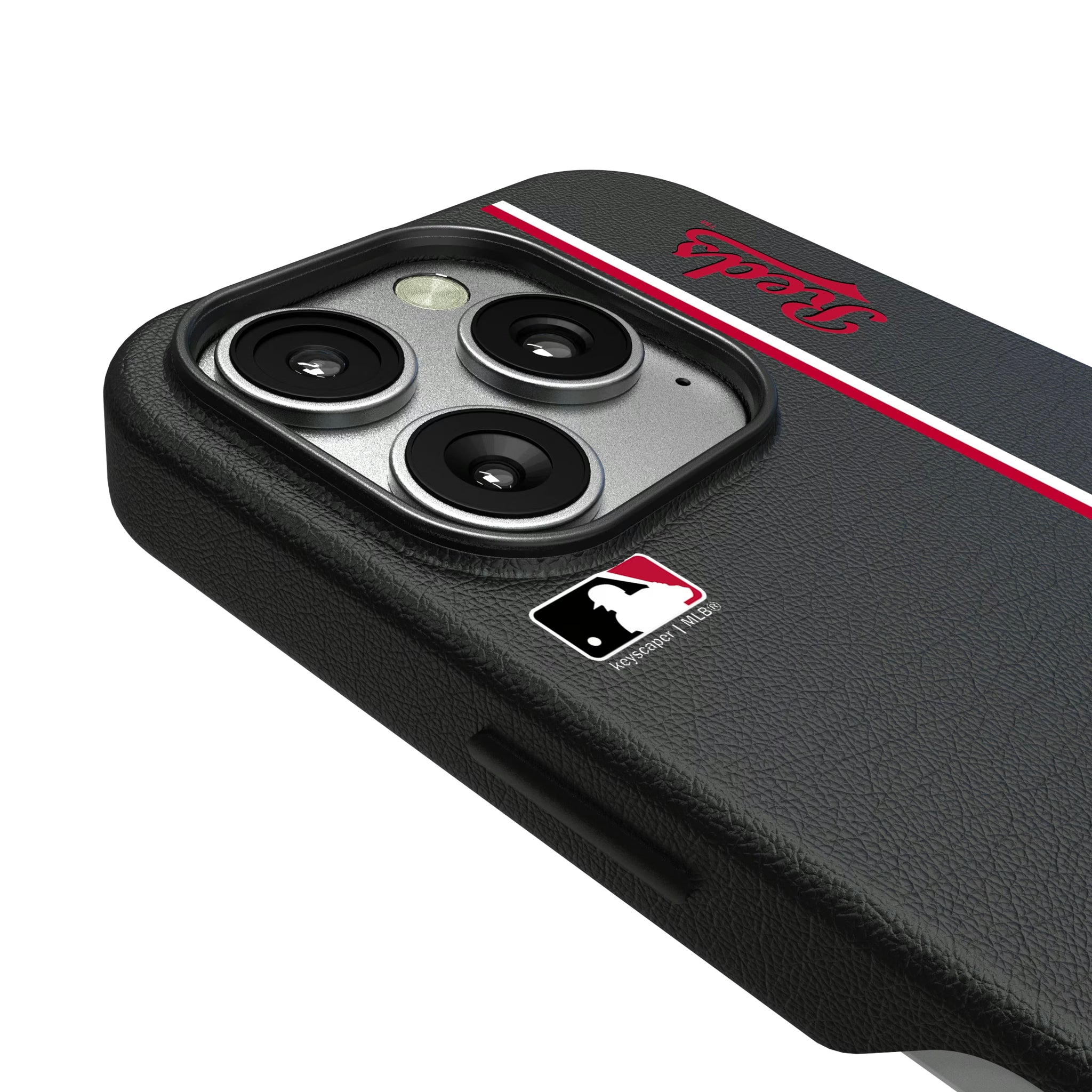 Cincinnati Reds Sidebar iPhone MagSafe Compatible Phone Case for Apple iPhone - Detail