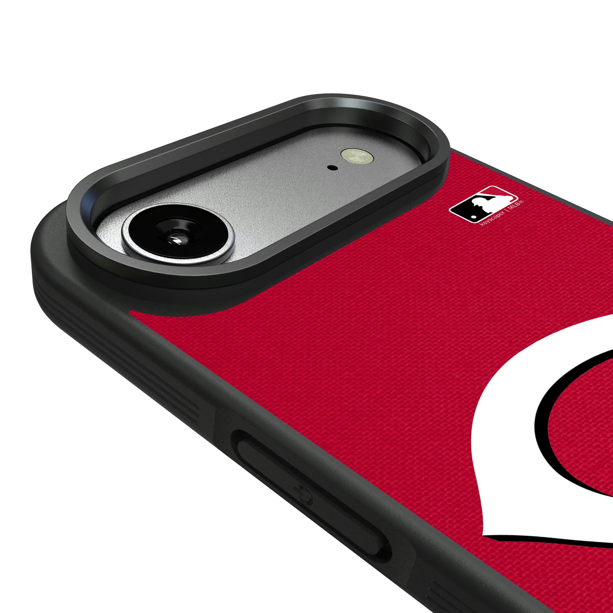 Cincinnati Reds Solid iPhone Bump Phone Case for Apple iPhone - Detail#Device_iPhone Air