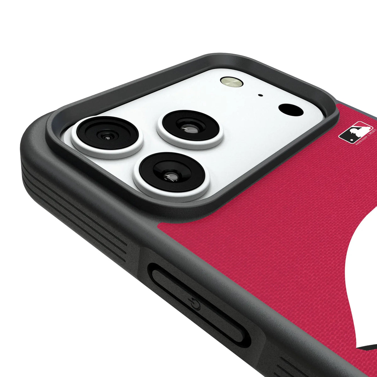 Cincinnati Reds Solid iPhone Bump Phone Case for Apple iPhone - Detail#Device_iPhone 18 Pro Max