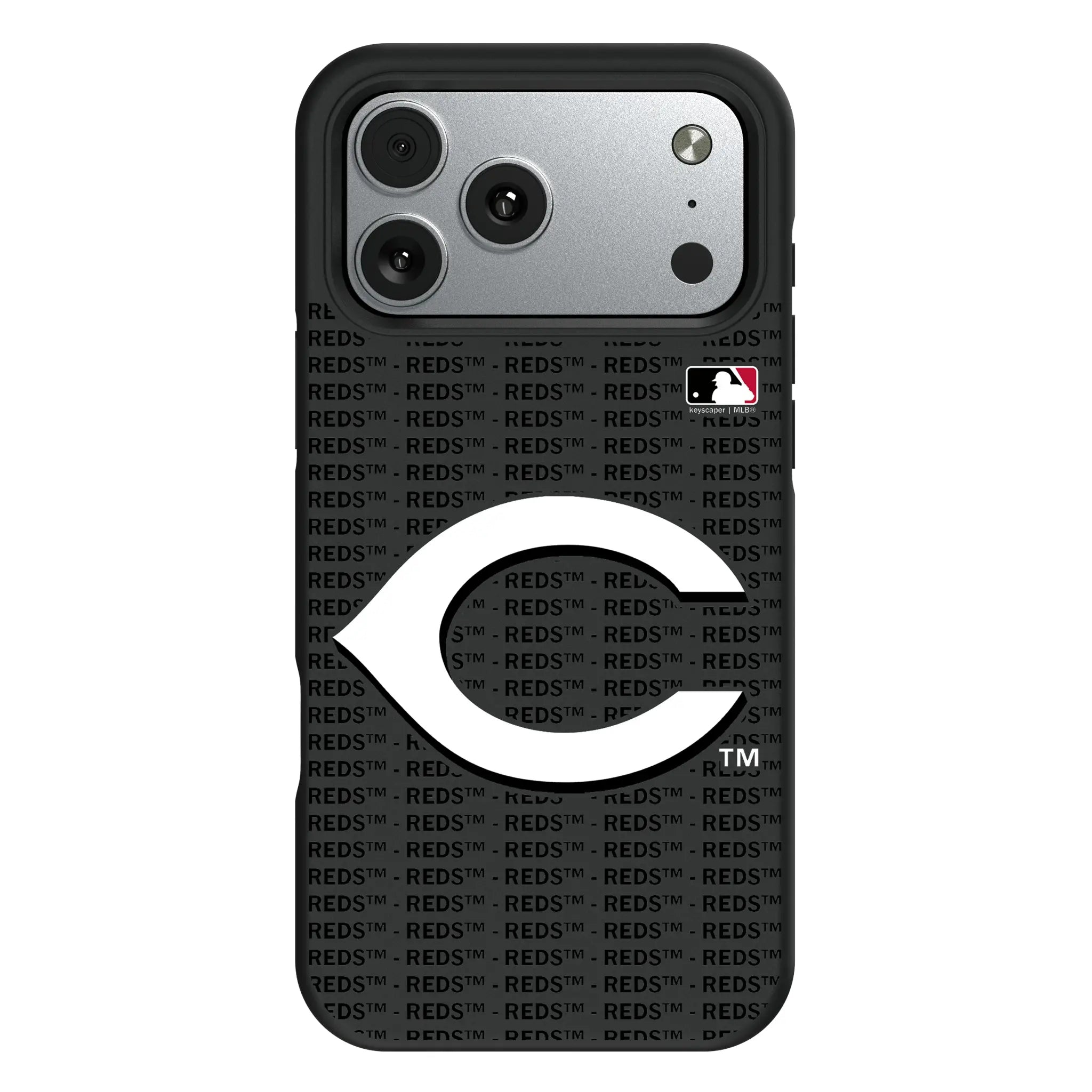 Cincinnati Reds Text Backdrop iPhone Bump Phone Case for Apple iPhone#Device_iPhone 17 Pro Max