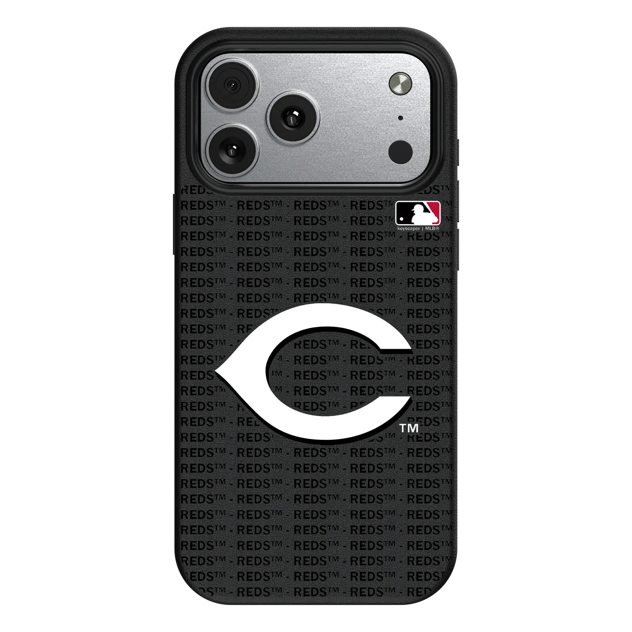 Cincinnati Reds Text Backdrop iPhone MagSafe Compatible Phone Case for Apple iPhone#Device_iPhone 17 Pro Max