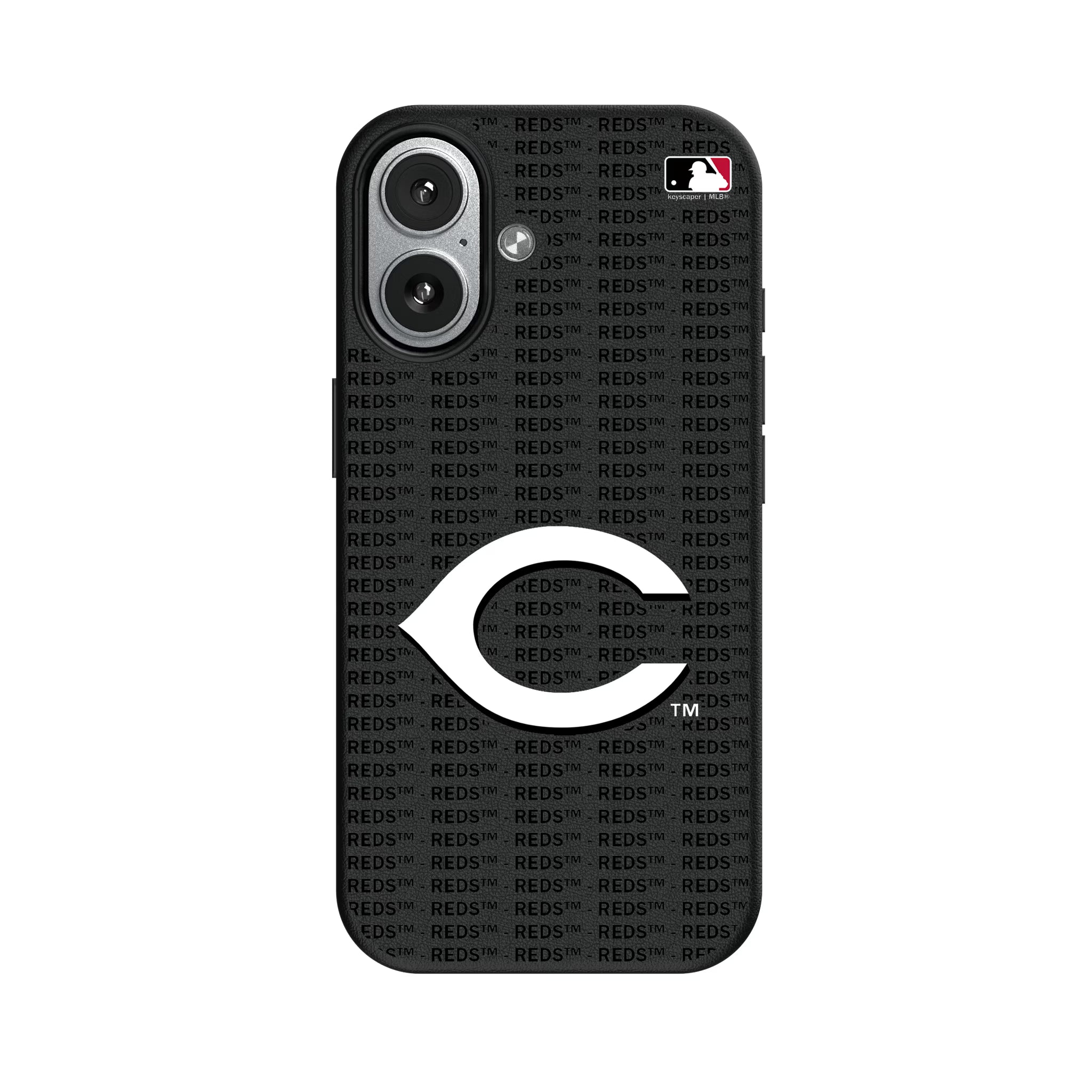 Cincinnati Reds Text Backdrop iPhone MagSafe Compatible Phone Case for Apple iPhone#Device_iPhone 17