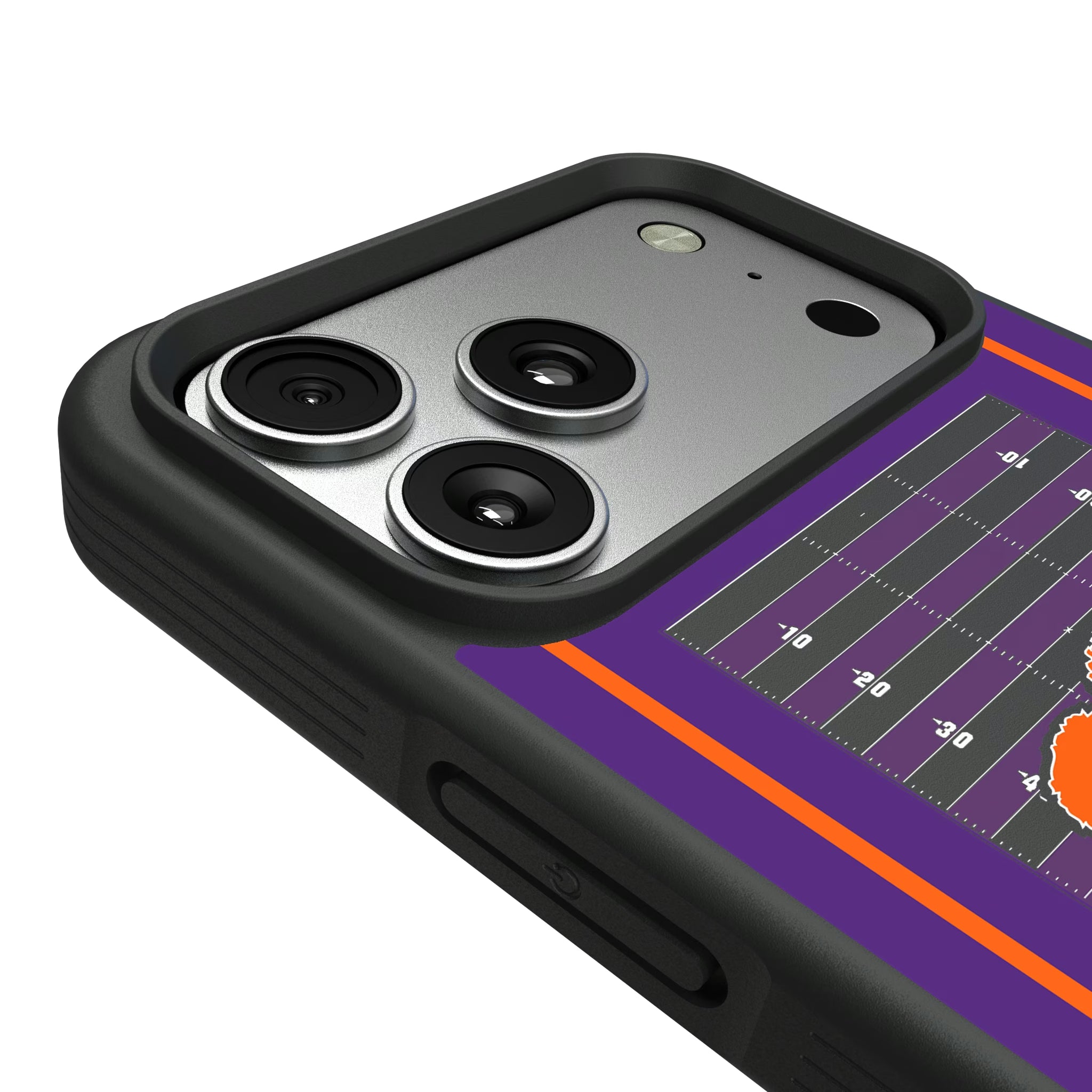 Clemson University Tigers Field iPhone Bump Phone Case for Apple iPhone - Detail#Device_iPhone 17 Pro Max