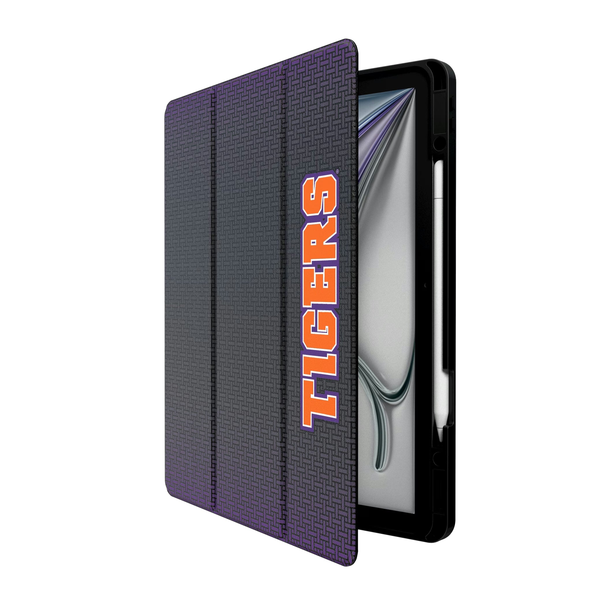 Clemson University Tigers Linen iPad Tablet Case for Apple iPad