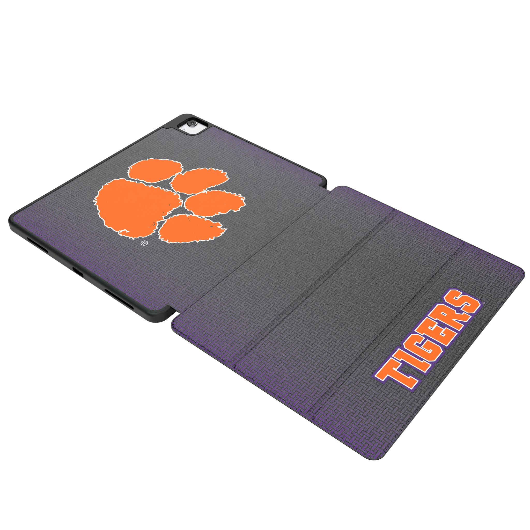 Clemson University Tigers Linen iPad Tablet Case for Apple iPad