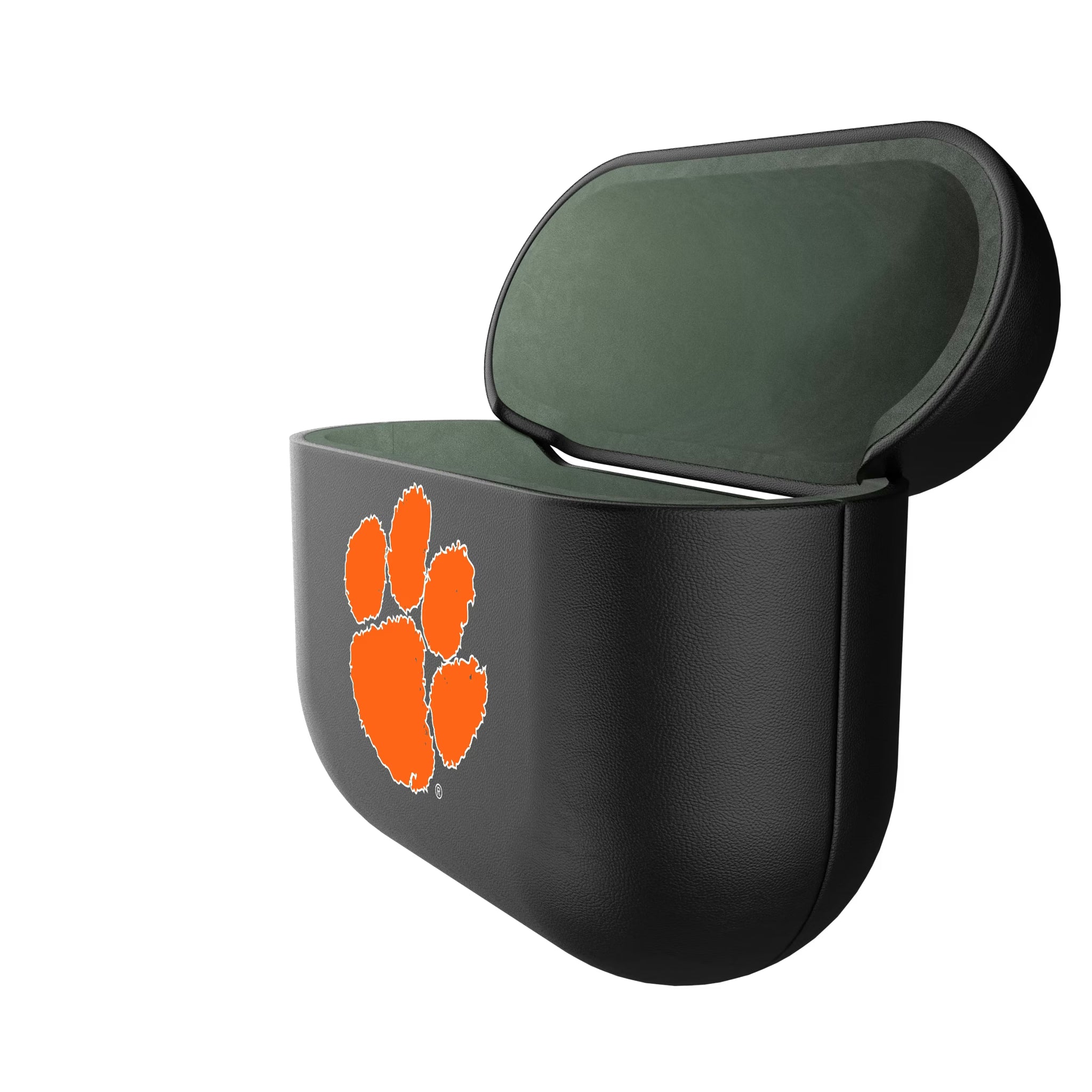 Clemson University Tigers Personalized Insignia AirPods AirPod Case Cover - Isometric View#Device_AirPods 3rd Gen