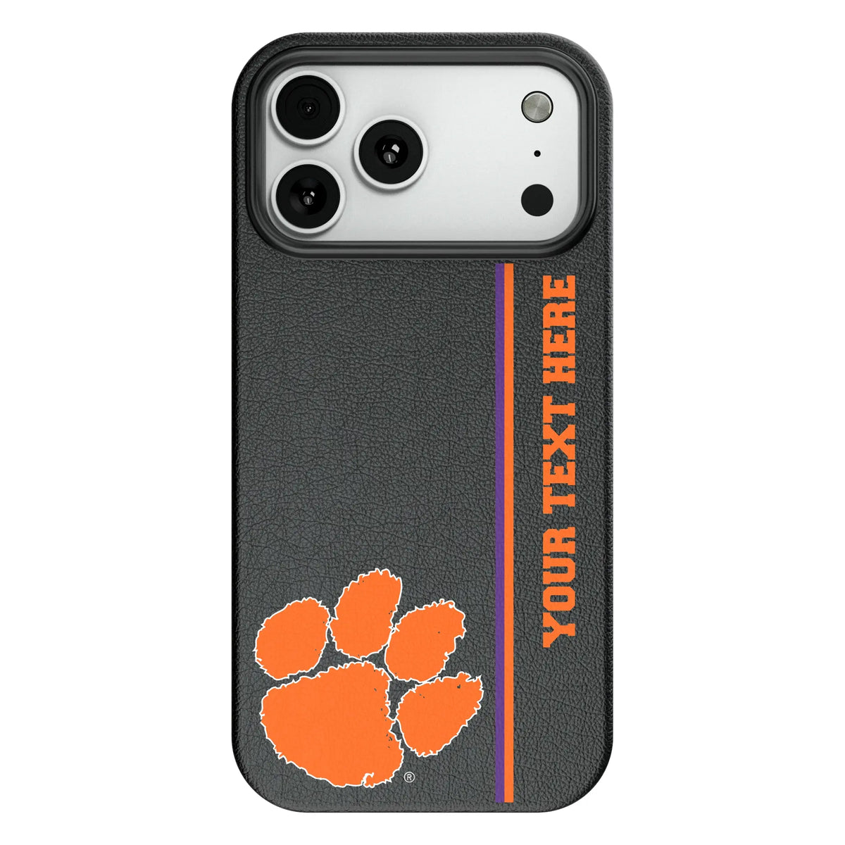 Clemson University Tigers Personalized Sidebard MagSafe Compatible Phone Case for Apple iPhone