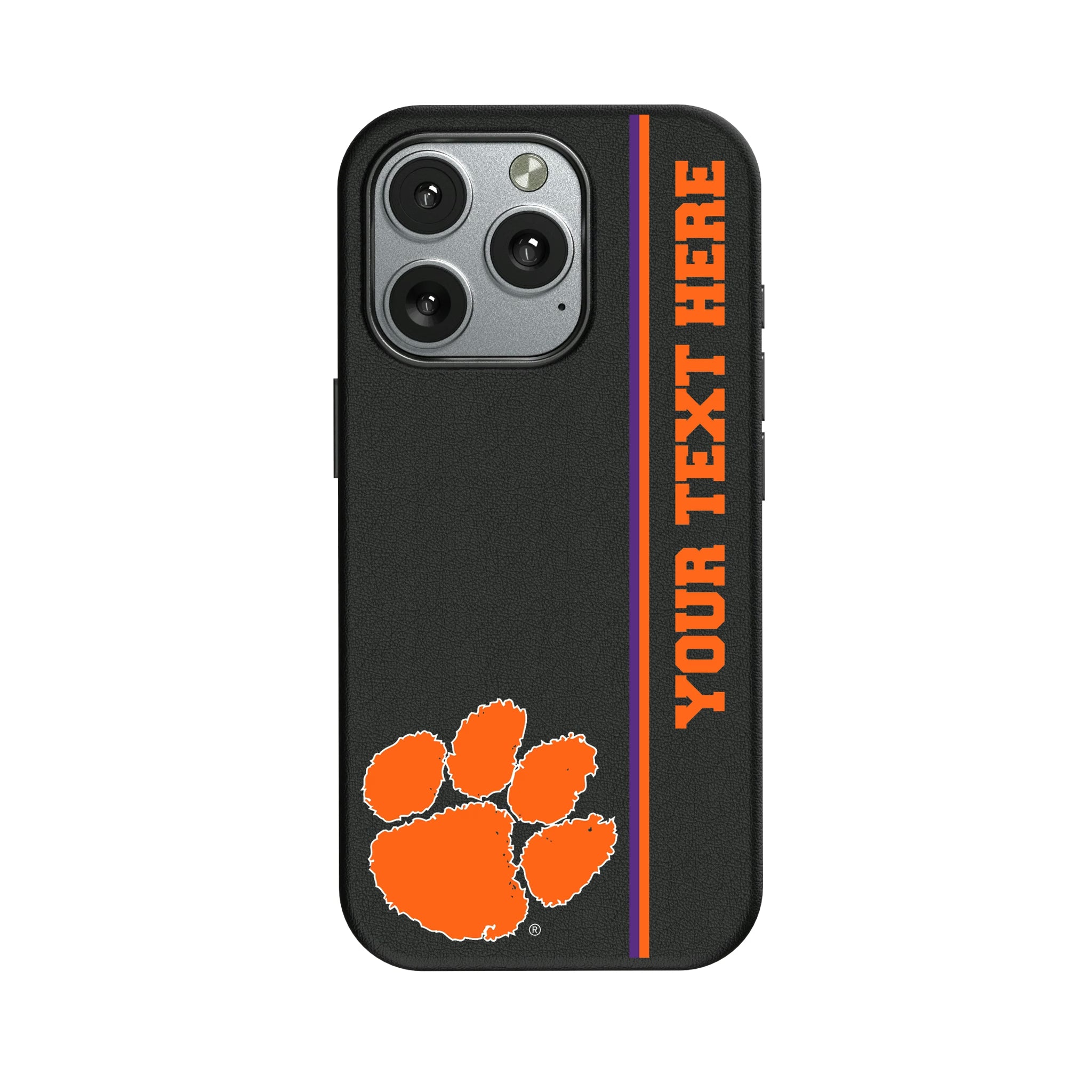 Clemson University Tigers Personalized Sidebard iPhone MagSafe Compatible Phone Case for Apple iPhone