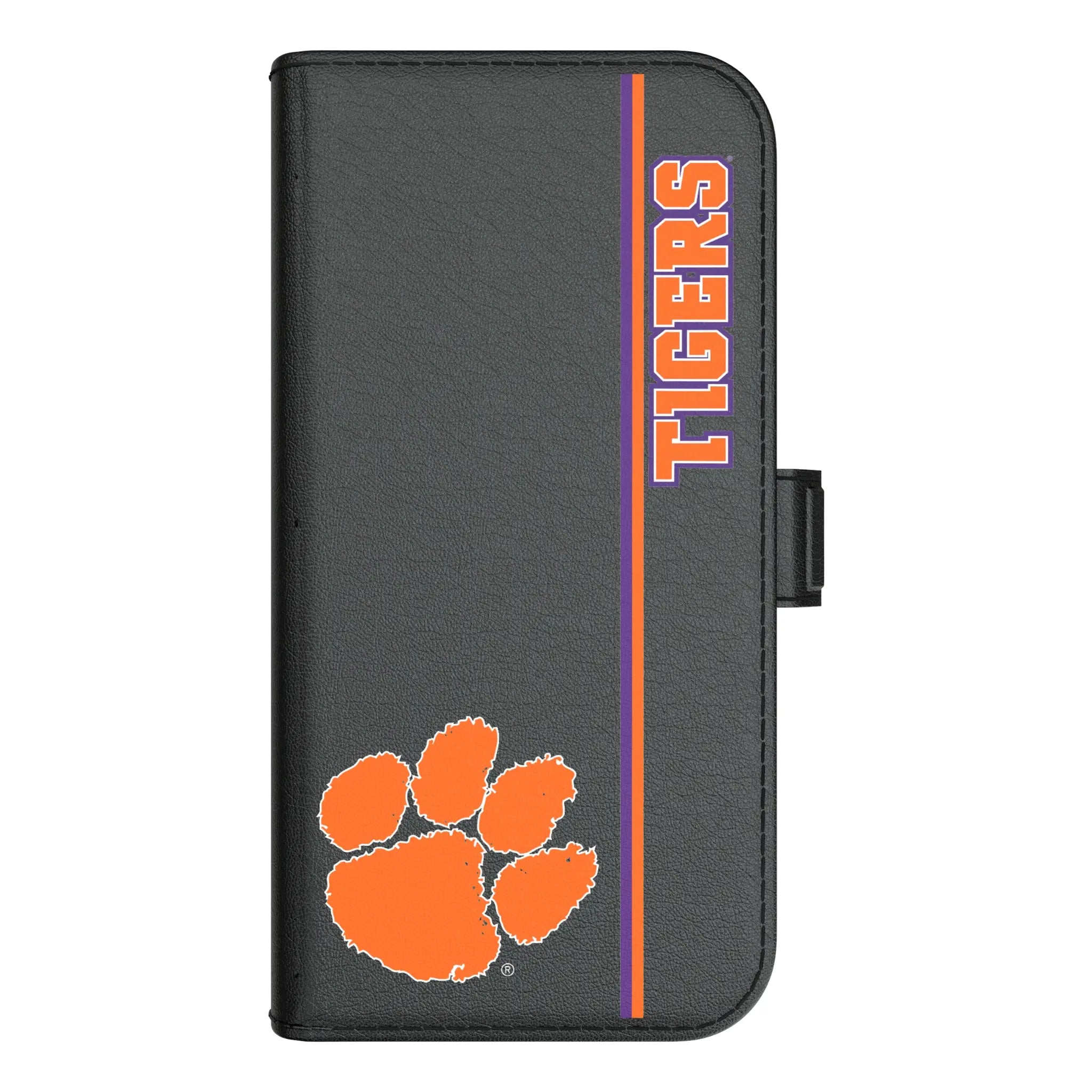 Clemson University Tigers Sidebar iPhone Folio Phone Case for Apple iPhone#Device_iPhone 17 Pro