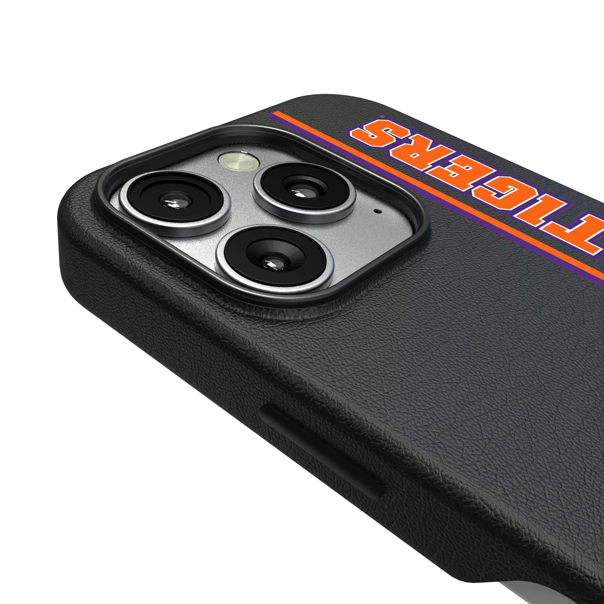 Clemson University Tigers Sidebar iPhone MagSafe Compatible Phone Case for Apple iPhone - Detail