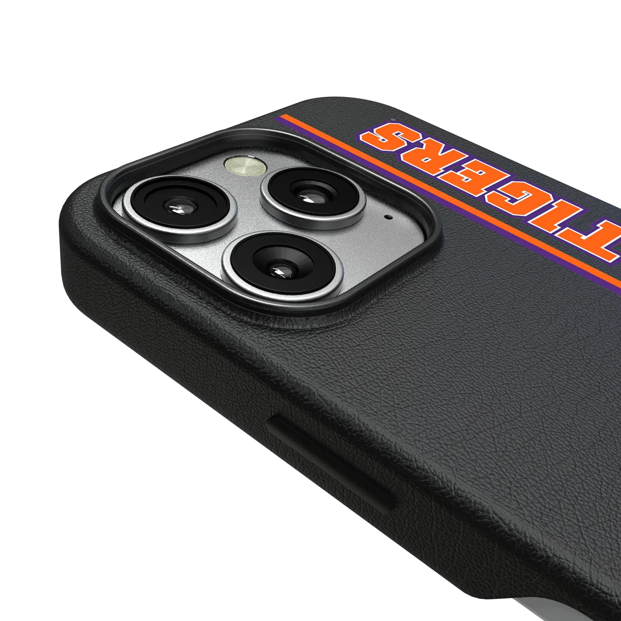 Clemson University Tigers Sidebar iPhone MagSafe Compatible Phone Case for Apple iPhone - Detail