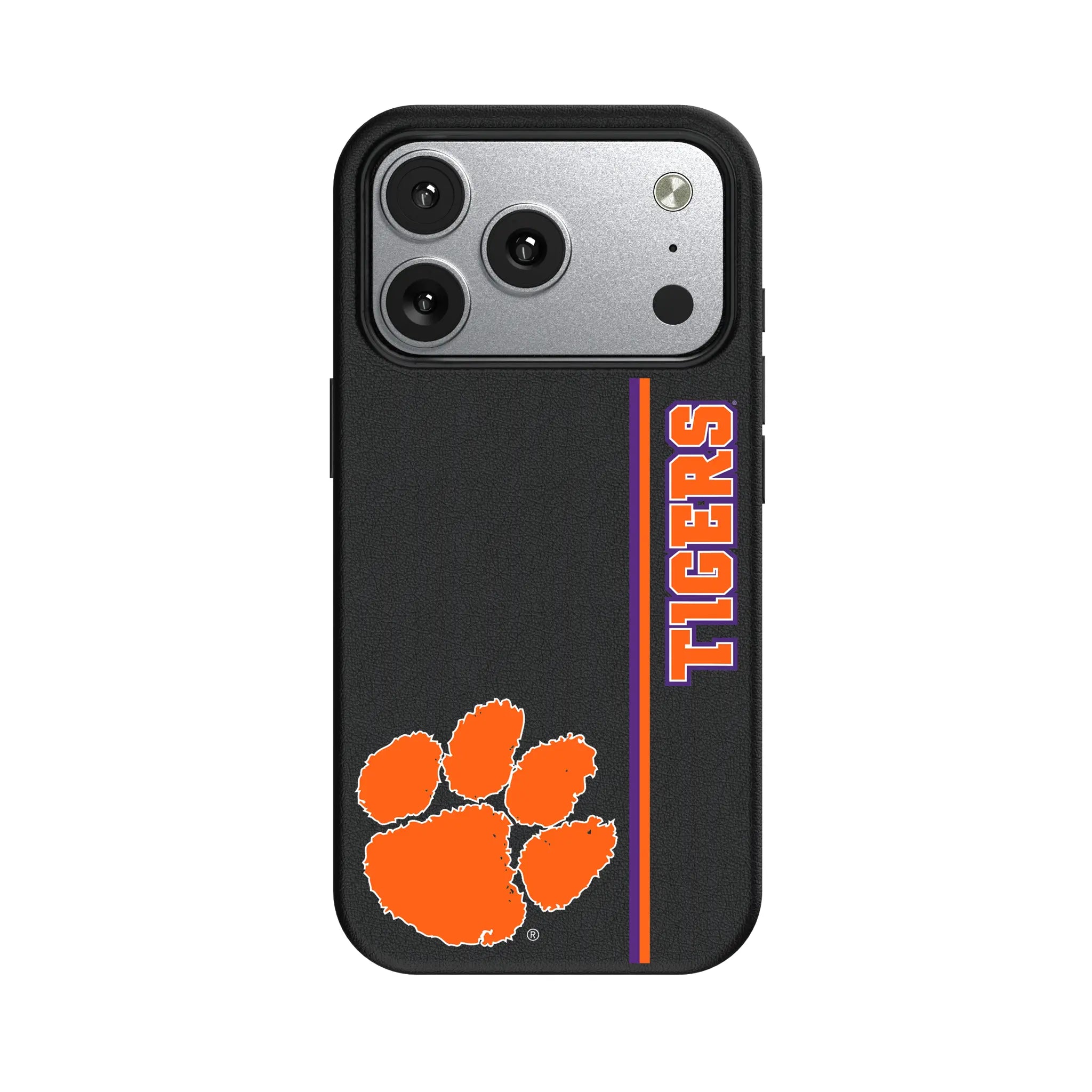 Clemson University Tigers Sidebar iPhone MagSafe Compatible Phone Case for Apple iPhone#Device_iPhone 17 Pro