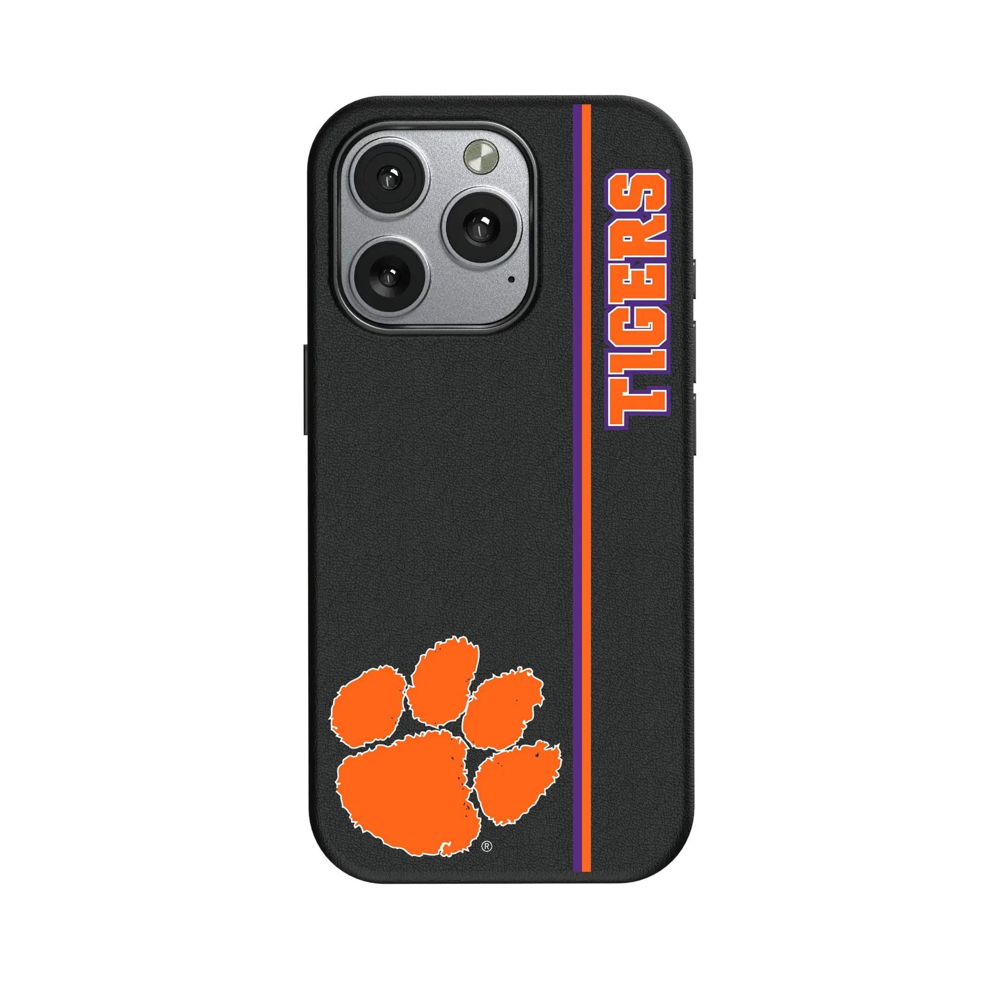 Clemson University Tigers Sidebar iPhone MagSafe Compatible Phone Case for Apple iPhone