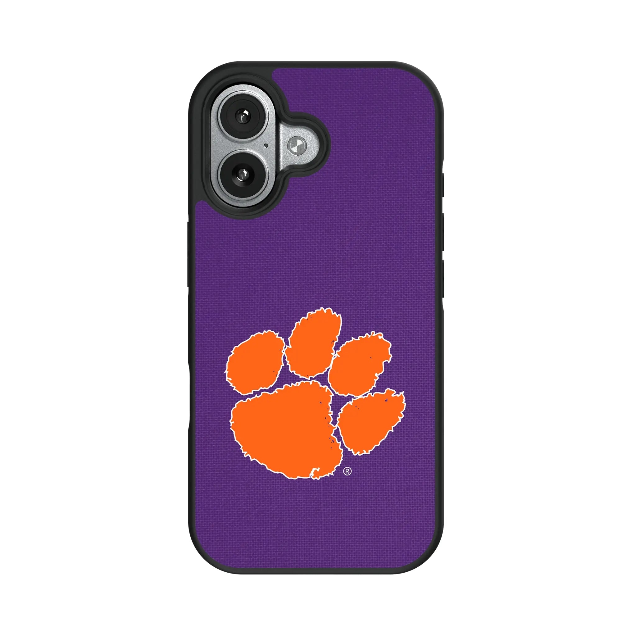Clemson University Tigers Solid iPhone Bump Phone Case for Apple iPhone#Device_iPhone 17