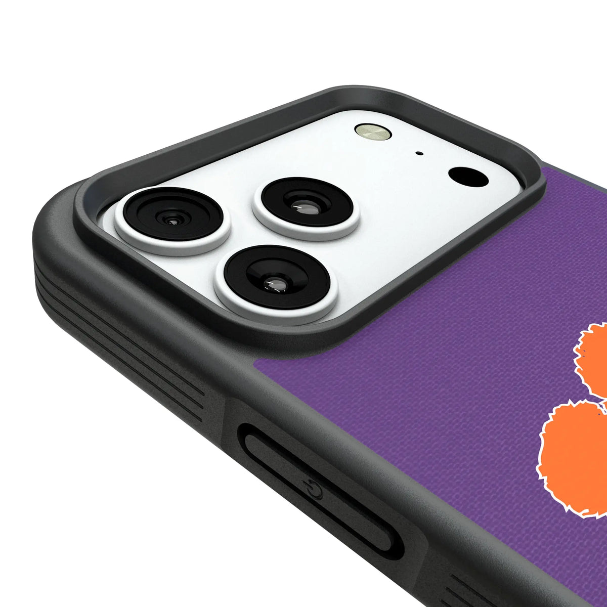 Clemson University Tigers Solid iPhone Bump Phone Case for Apple iPhone - Detail#Device_iPhone 18 Pro Max