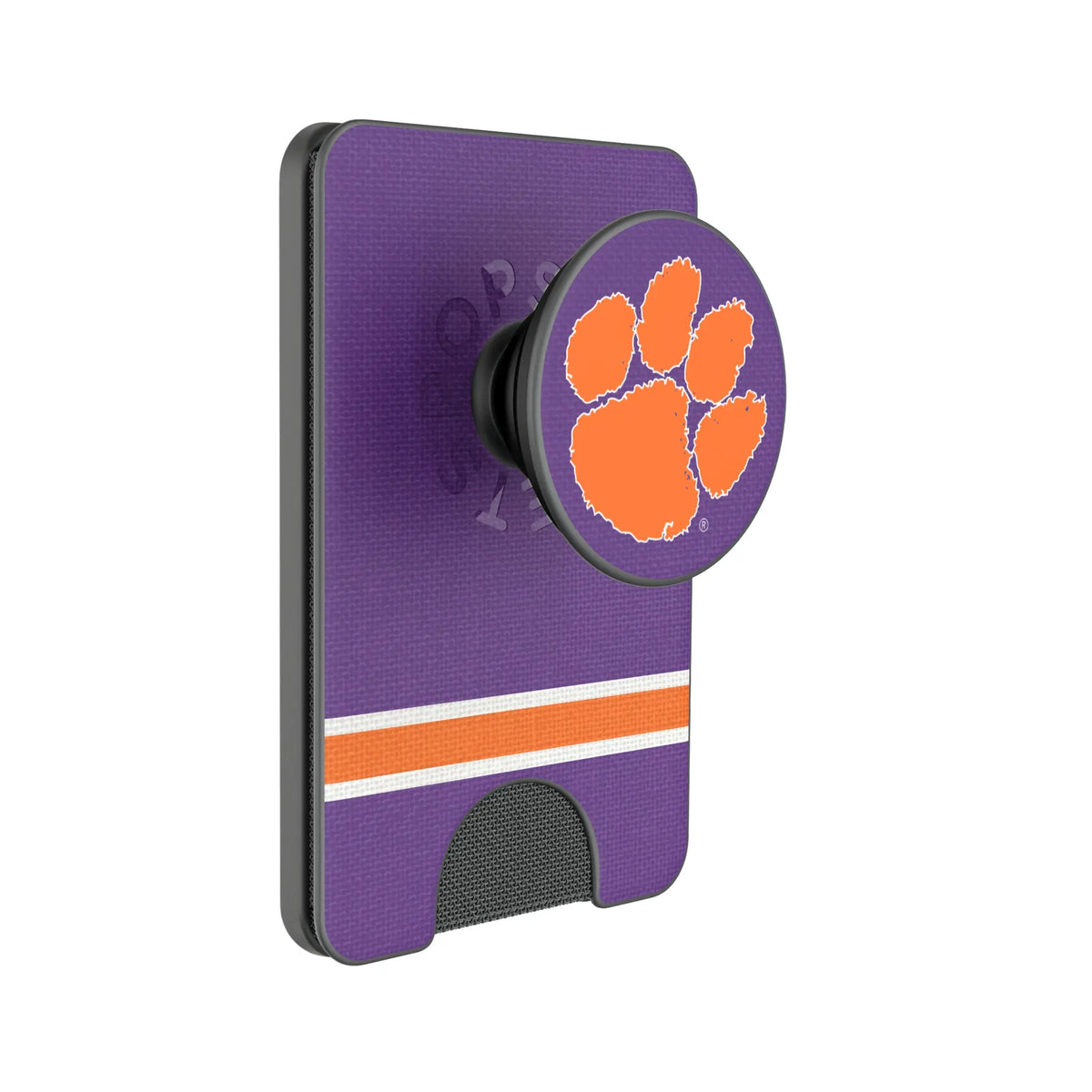 Clemson University Tigers Stripe Popsockets Wallet Magnetic